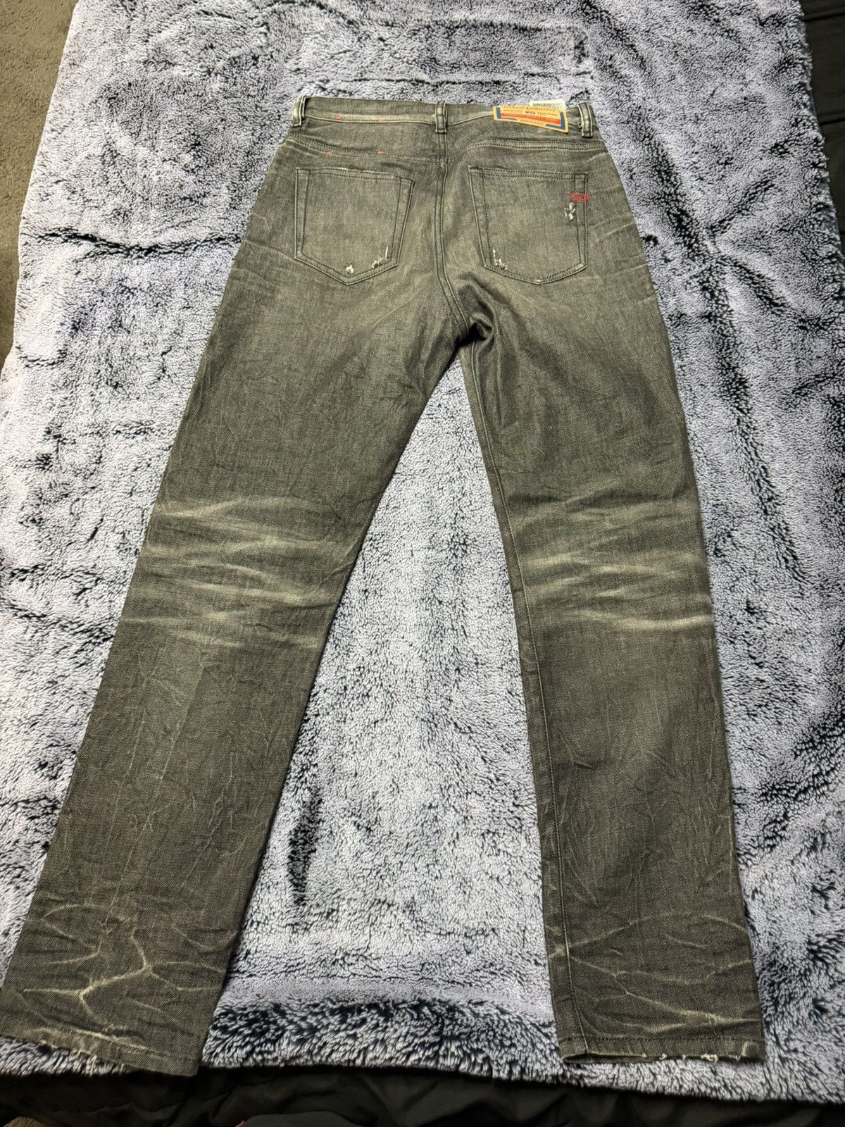 Diesel Diesel Grey Jeans Size US 29 - 2 Thumbnail