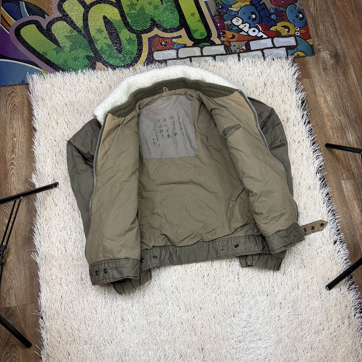 Other Vintage 60s US Air Army Private bomber Military jacket Korea Size US XL / EU 56 / 4 - 3 Thumbnail