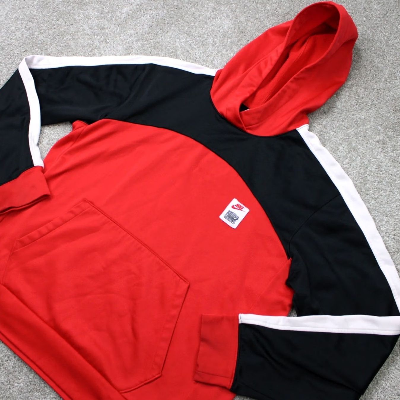 Nike Nike Force Hoodie Mens Medium Red Black Therma Fit Hooded Sweatshirt Size US M / EU 48-50 / 2 - 3 Thumbnail