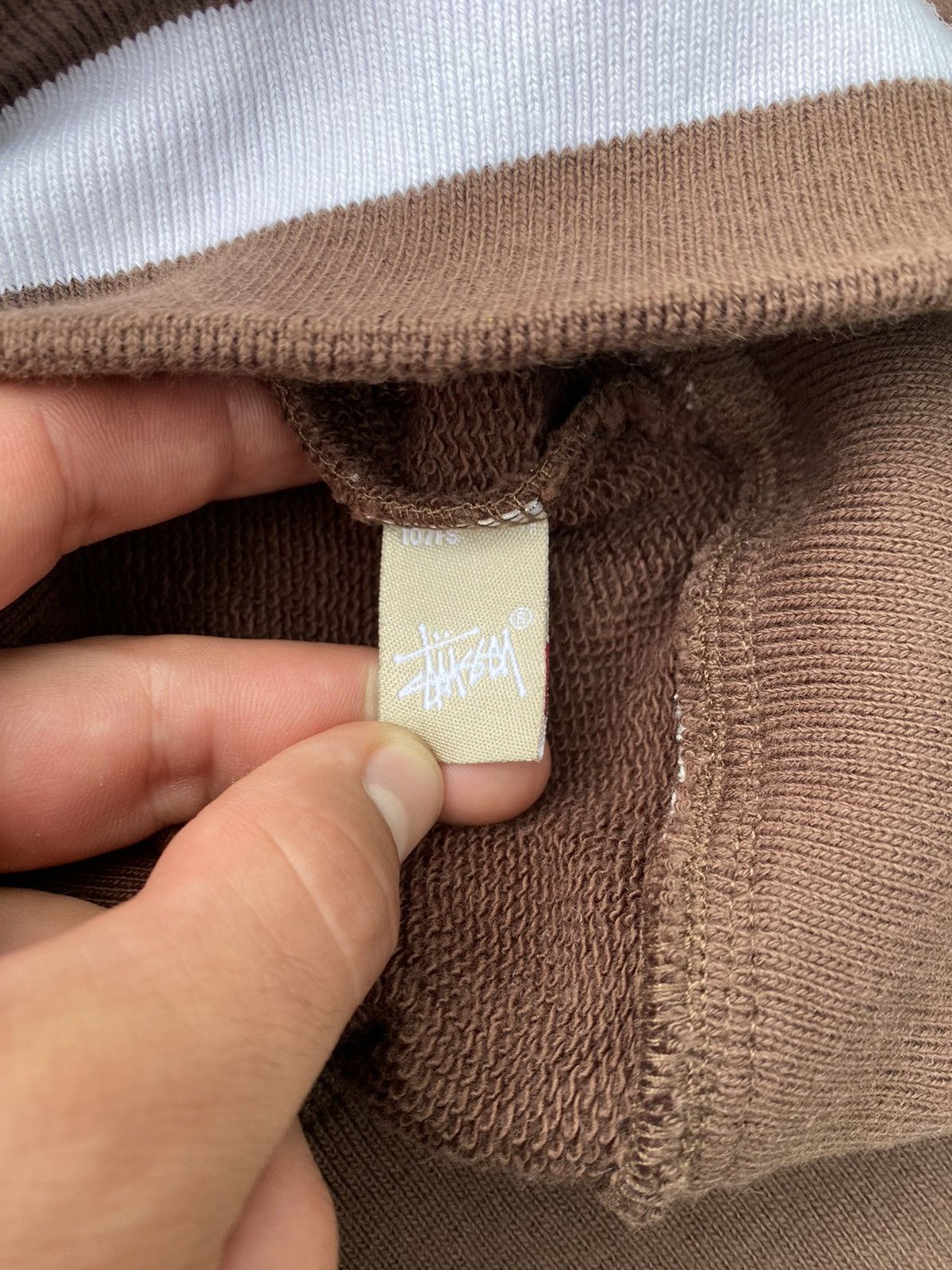 Stussy × Vintage 90S STUSSY MULTI LOGO VARSITY RARE RETRO Y2K COLLEGE JACKET Size US L / EU 52-54 / 3 - 12 Thumbnail