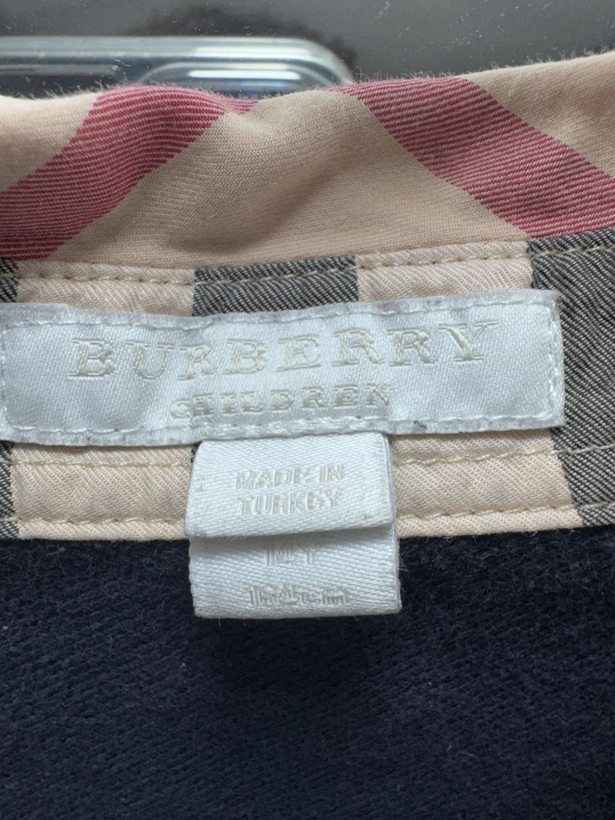 Burberry EUC Burberry Children Youth Kids Boys Navy Blue Size XS / US 0-2 / IT 36-38 - 3 Thumbnail
