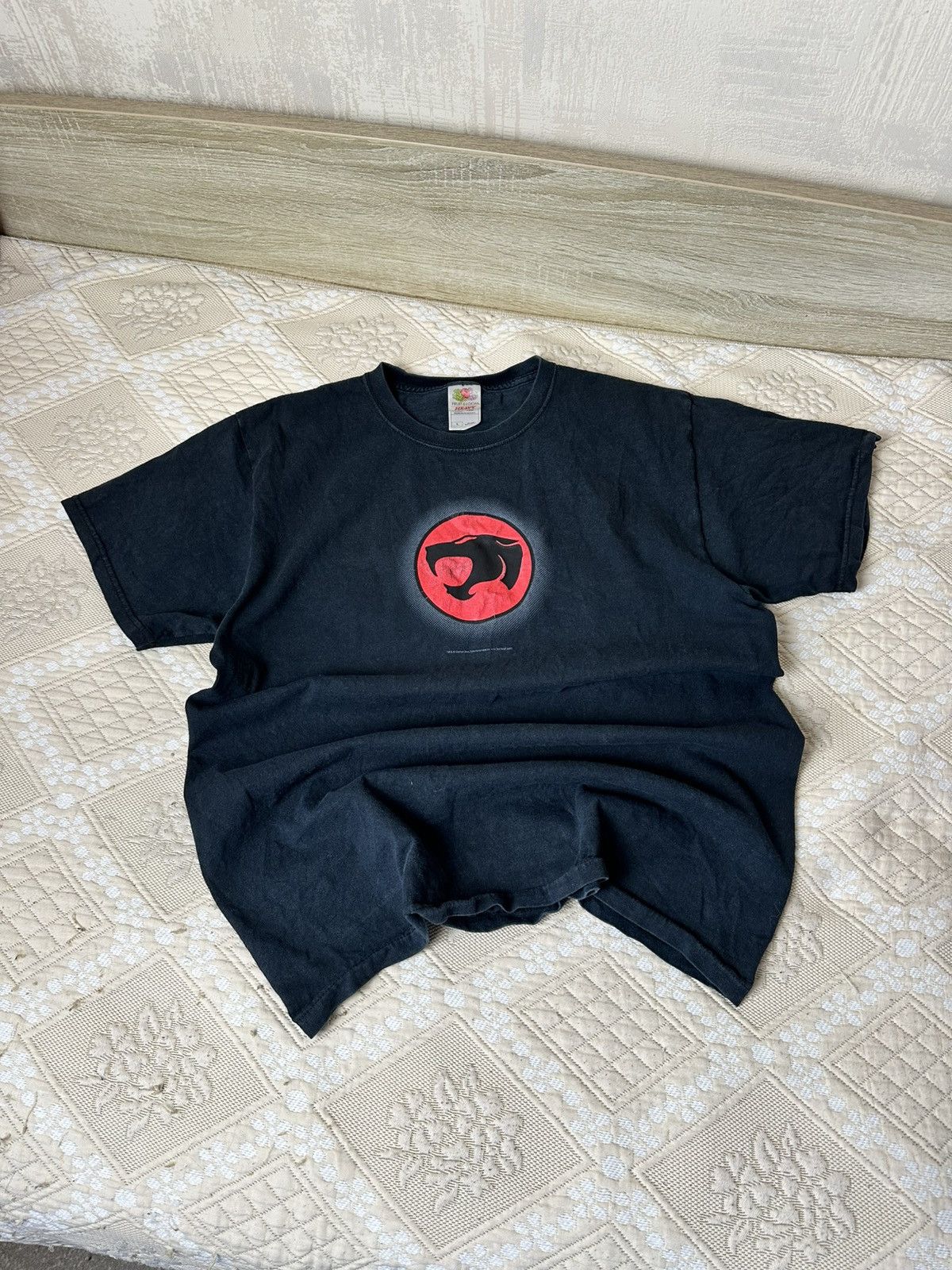 Cartoon Network 🔥 Vintage 00s Thunder Cats Logo Cartoon Graphic T Shirt Y2K Size US L / EU 52-54 / 3 - 5 Thumbnail