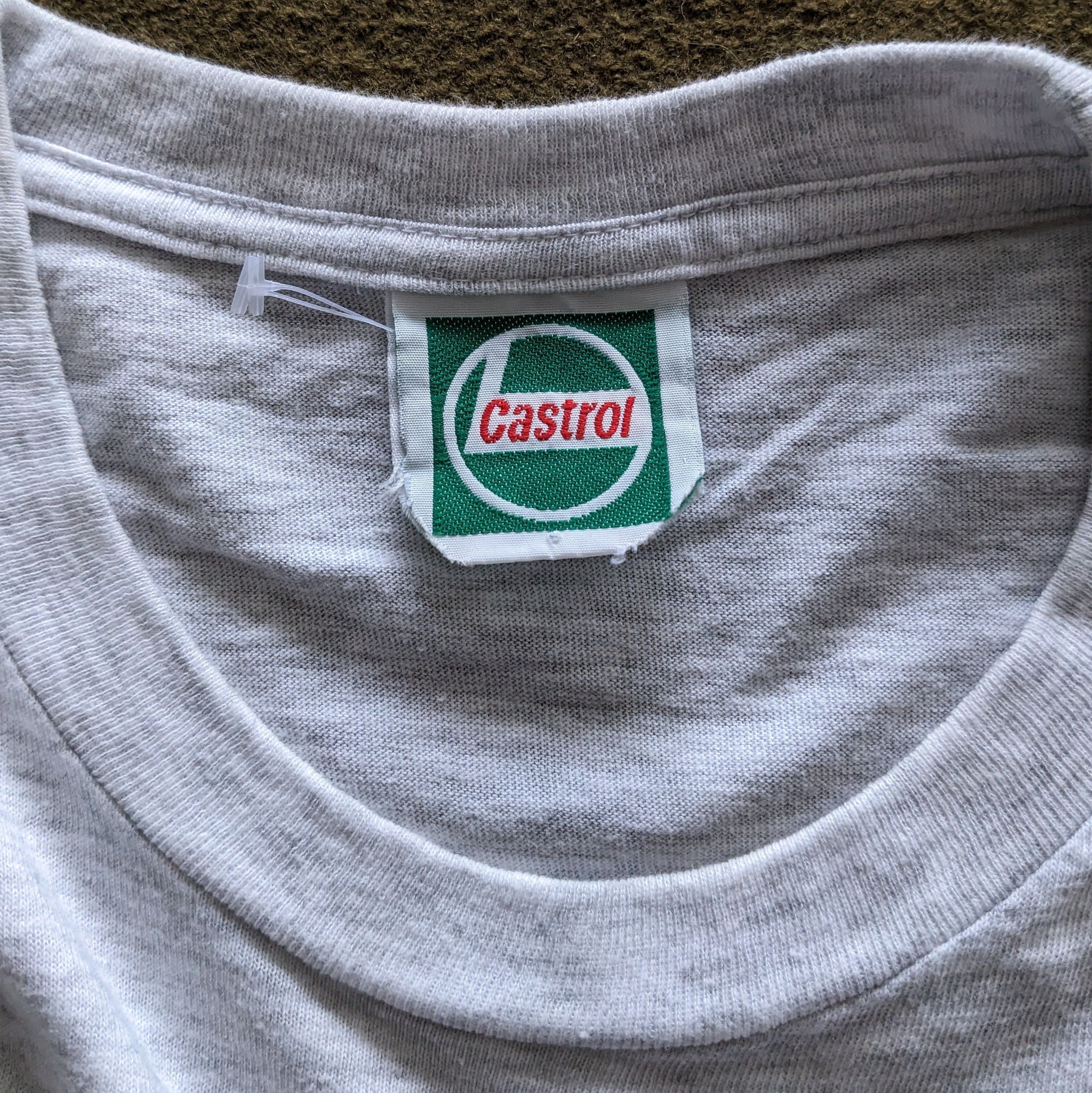 Vintage Vintage CASTROL Oil Racing T-shirt Size US M / EU 48-50 / 2 - 5 Thumbnail