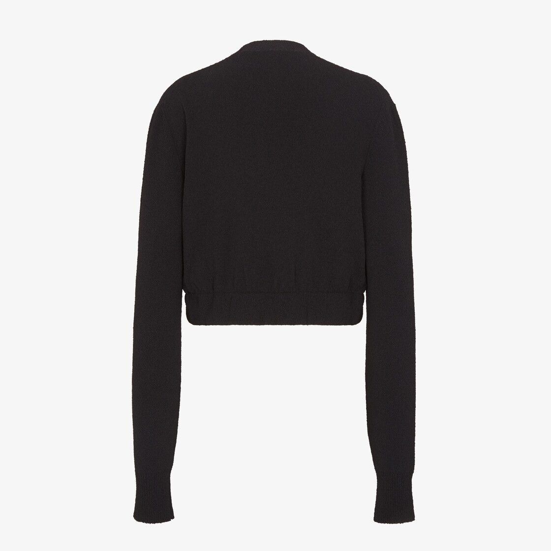 Fendi o1s1wg110425 Cardigan in Black Size L / US 10 / IT 46 - 2 Thumbnail