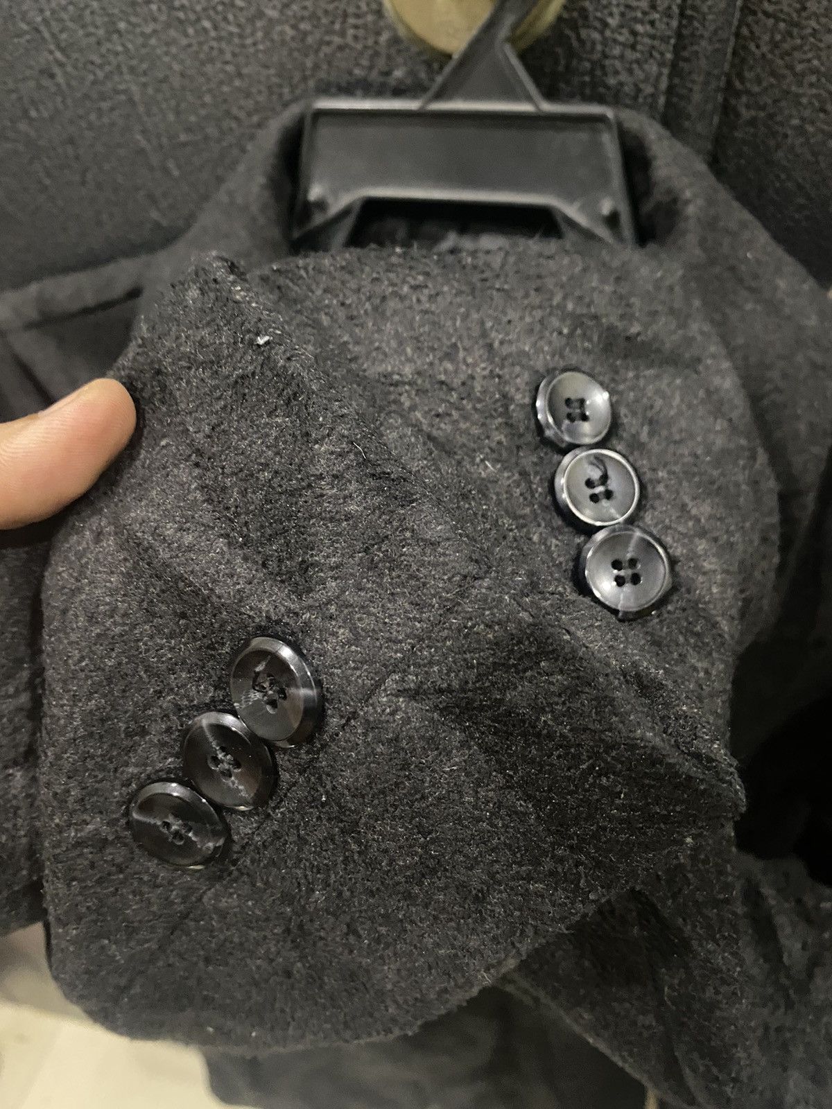 Balmain × Vintage Vintage Balmain Wool Jacket Size US L / EU 52-54 / 3 - 3 Thumbnail