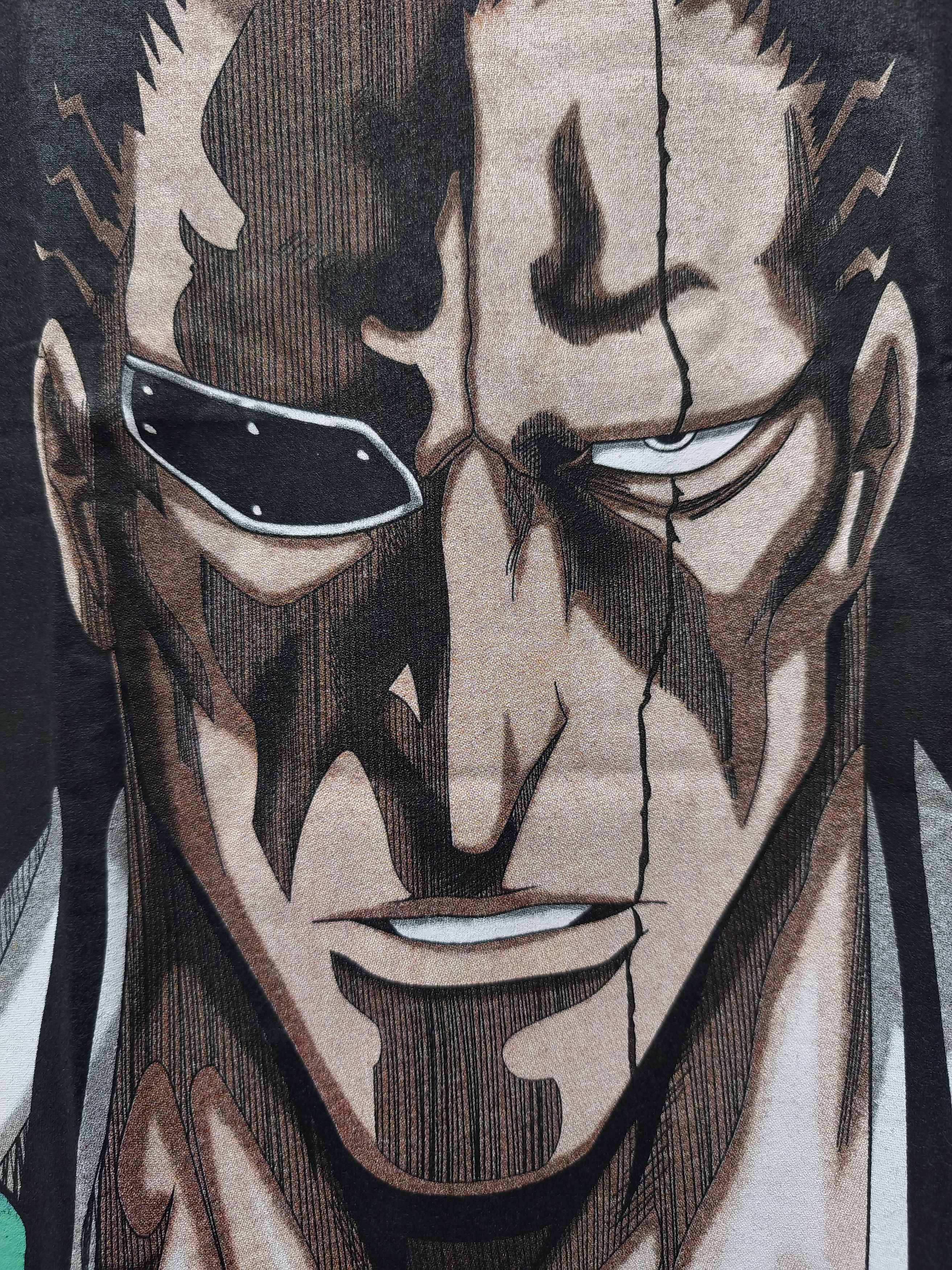 Anime Bleach Zaraki Kenpachi Jumbo Print T-shirt Size US XL / EU 56 / 4 - 6 Thumbnail