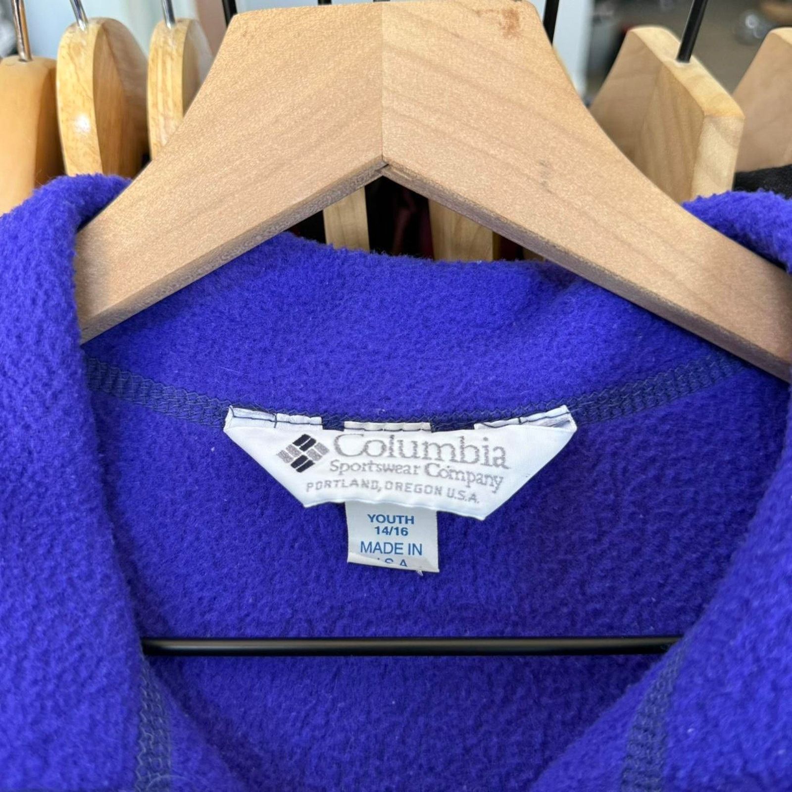Columbia Vintage Columbia Sportswear Sherpa Vest Youth 14/16 Size US S / EU 44-46 / 1 - 5 Thumbnail