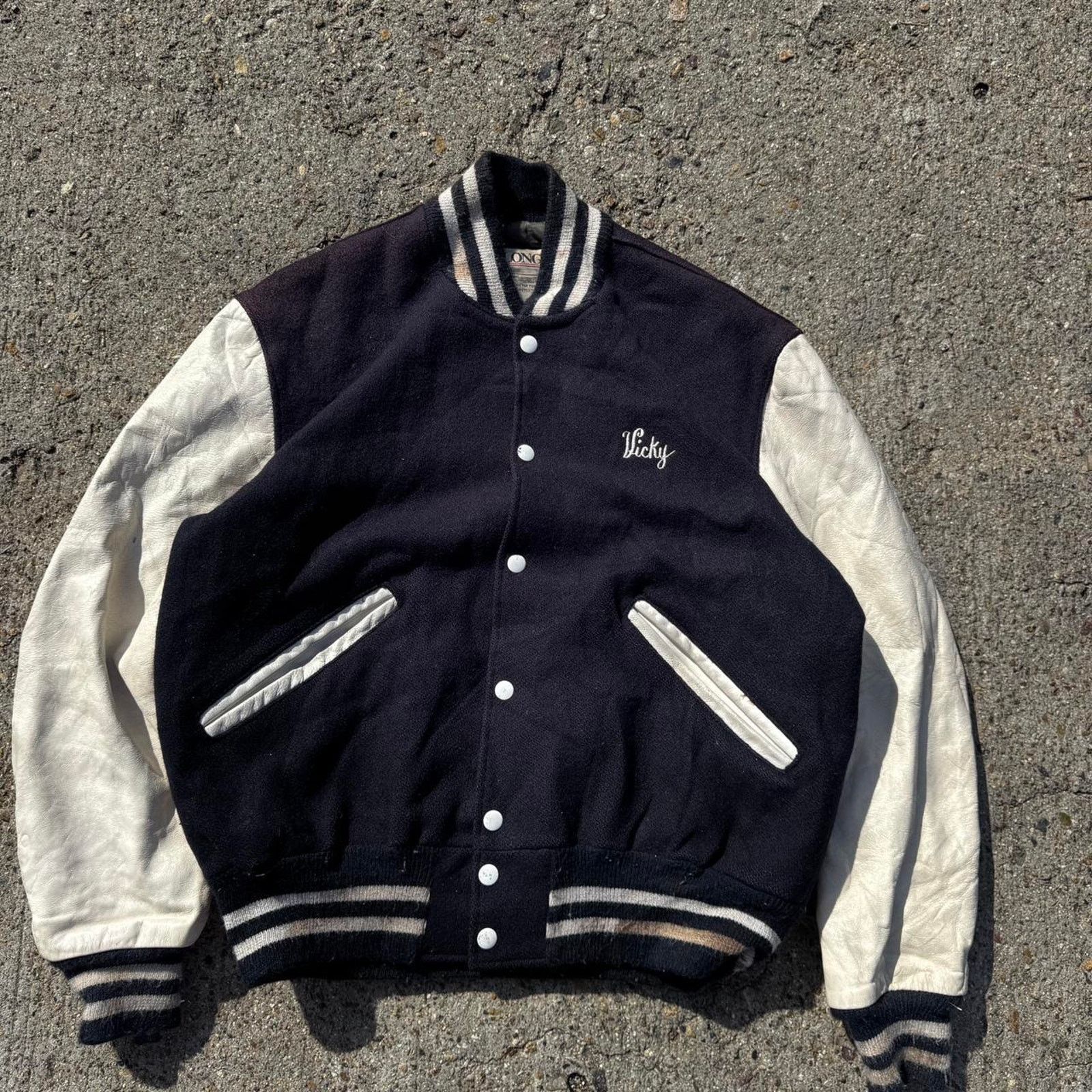 Other Vintage 80s DeLong Letterman Jacket – Size 40 Size US M / EU 48-50 / 2 - 1 Thumbnail