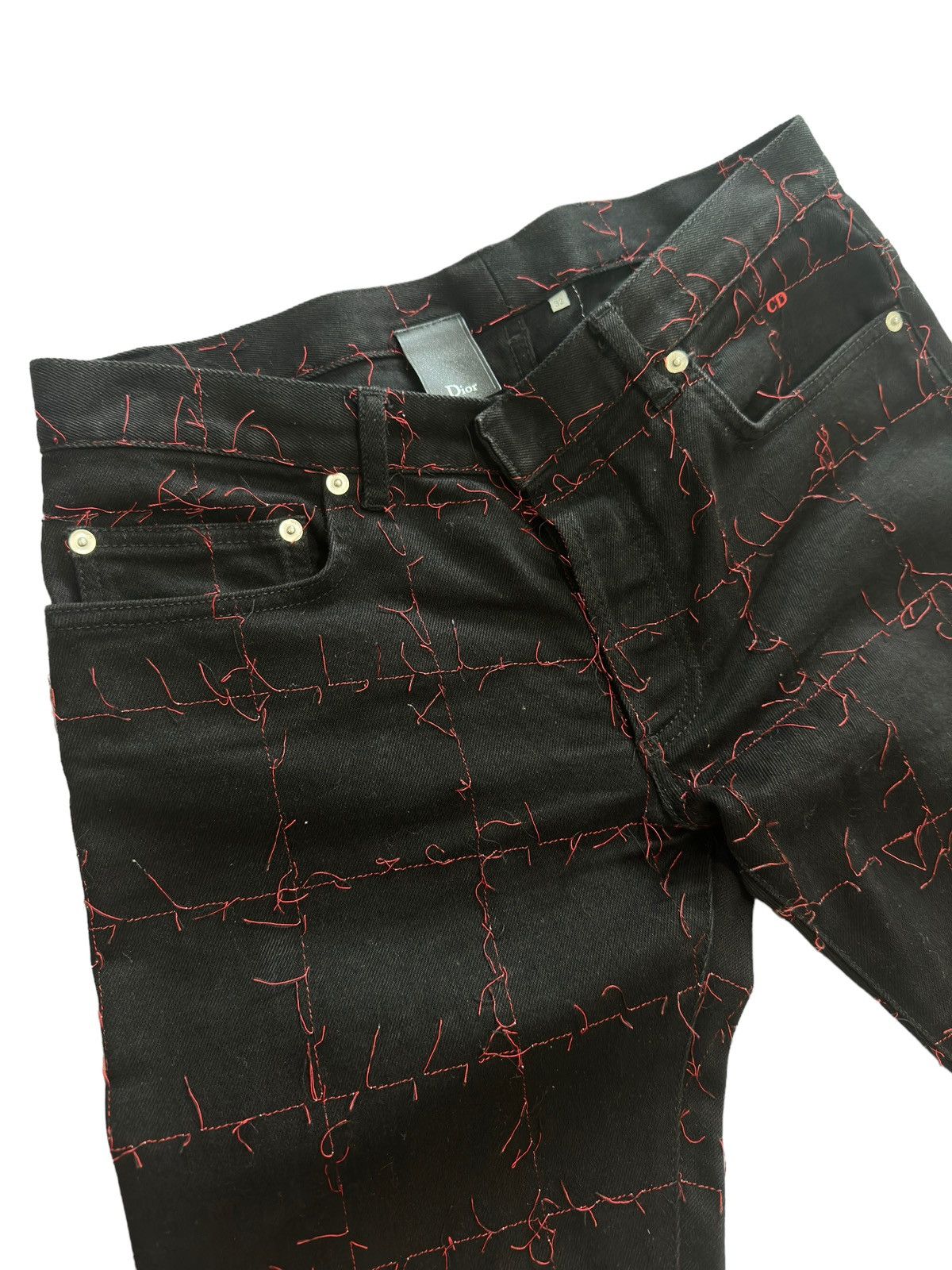 Dior Dior Homme SS2017 Exposed Stitch Denim Size US 32 / EU 48 - 4 Thumbnail