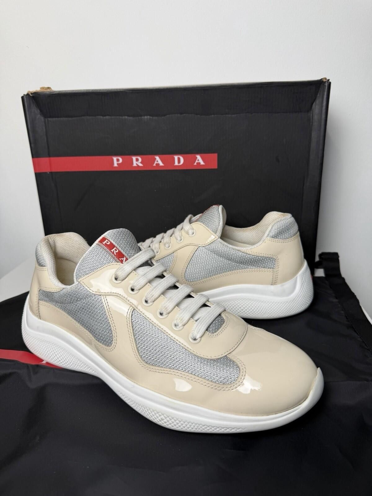 Prada Prada Cup Beige Silver | Grailed