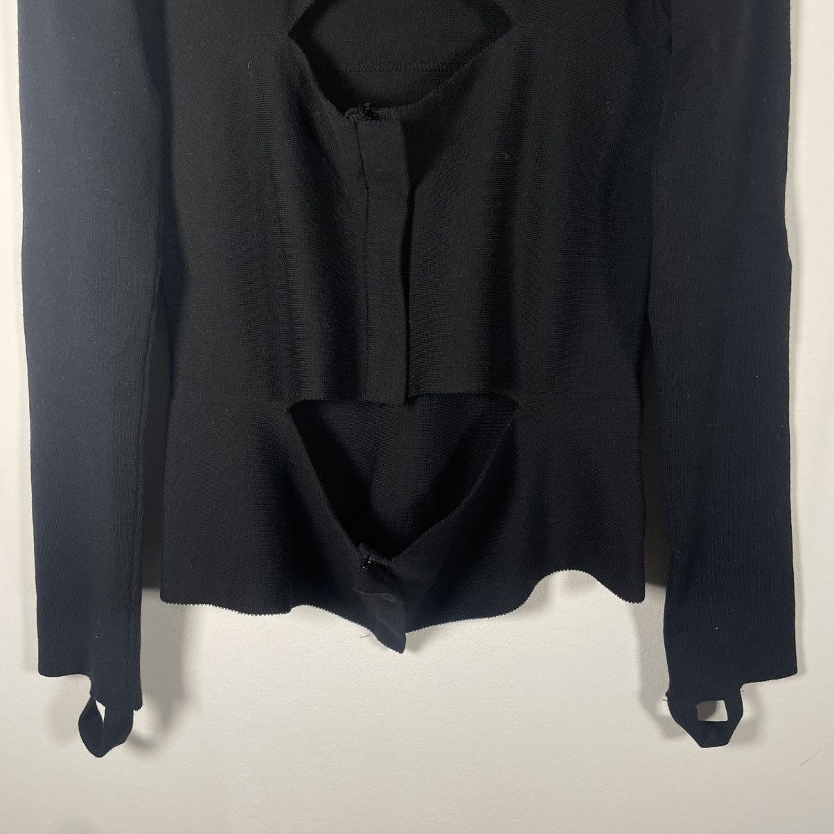 Helmut Lang Helmut Lang S/S 03 cut-out bondage top Size L / US 10 / IT 46 - 4 Thumbnail