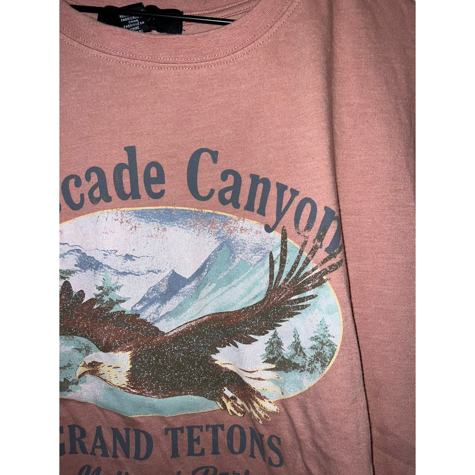 Forever 21 Women's Forever 21 Cascade Canyon Grant Tetons WY Shirt 4X Size 4XL / US 24-26 - 3 Thumbnail