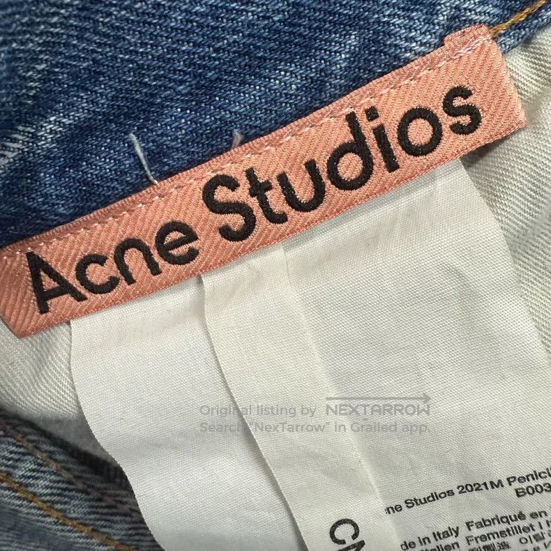 Acne Studios Acne Studios Mud-Dyed Hole Jeans Size US 29 - 4 Thumbnail