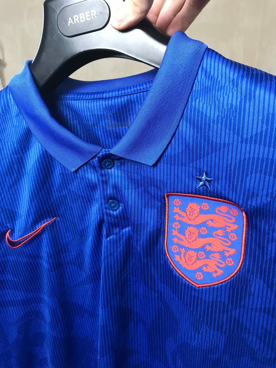 Nike 🔥 2020 Nike England Blue Core Soccer Jersey T Shirt Size US XL / EU 56 / 4 - 6 Thumbnail