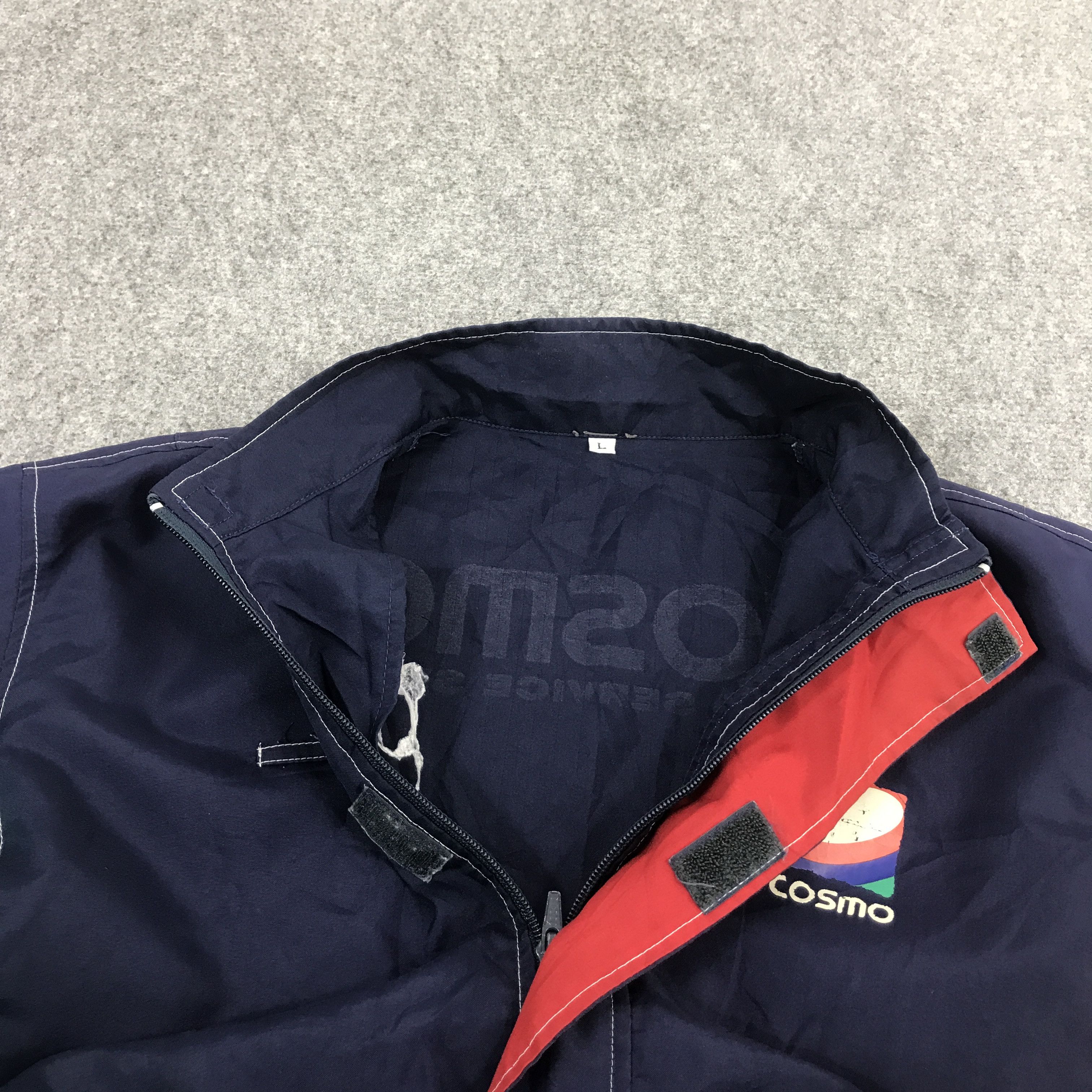 Japanese Brand Japan motorsport Cosmo Auto Service Staff Racing jacket Size US L / EU 52-54 / 3 - 5 Thumbnail