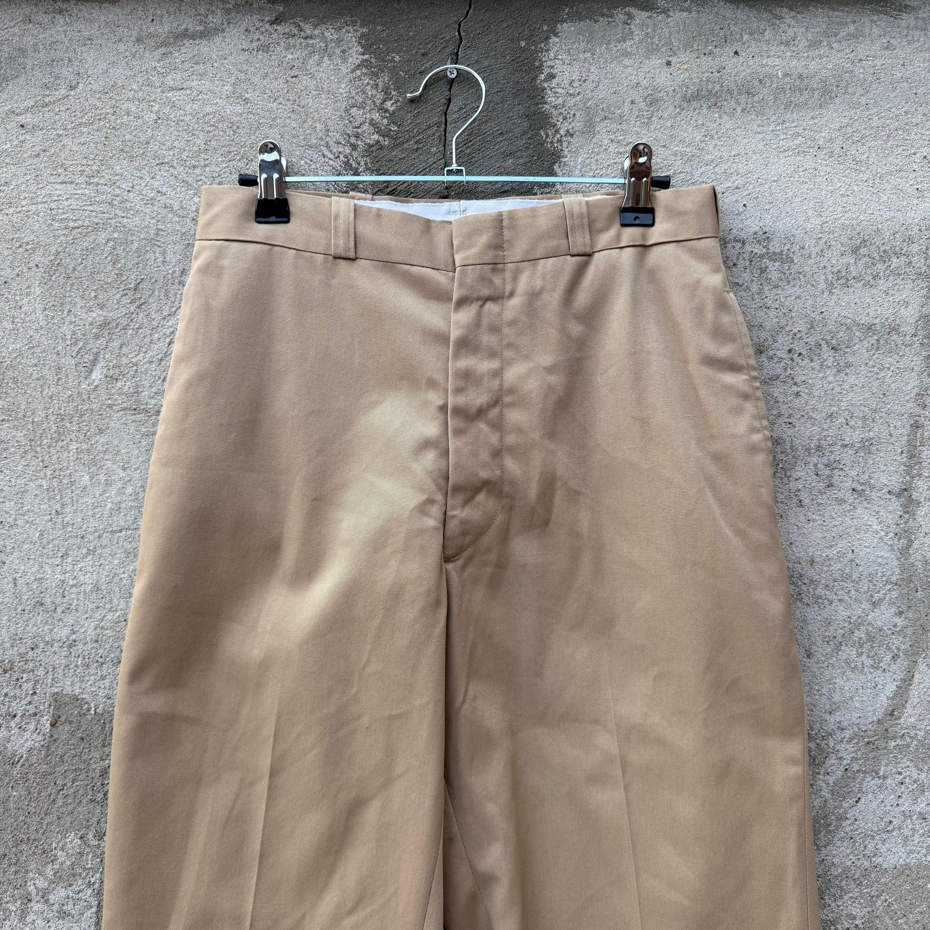 Vintage 70's US Military Khaki Chino Pants Size US 27 - 9 Thumbnail