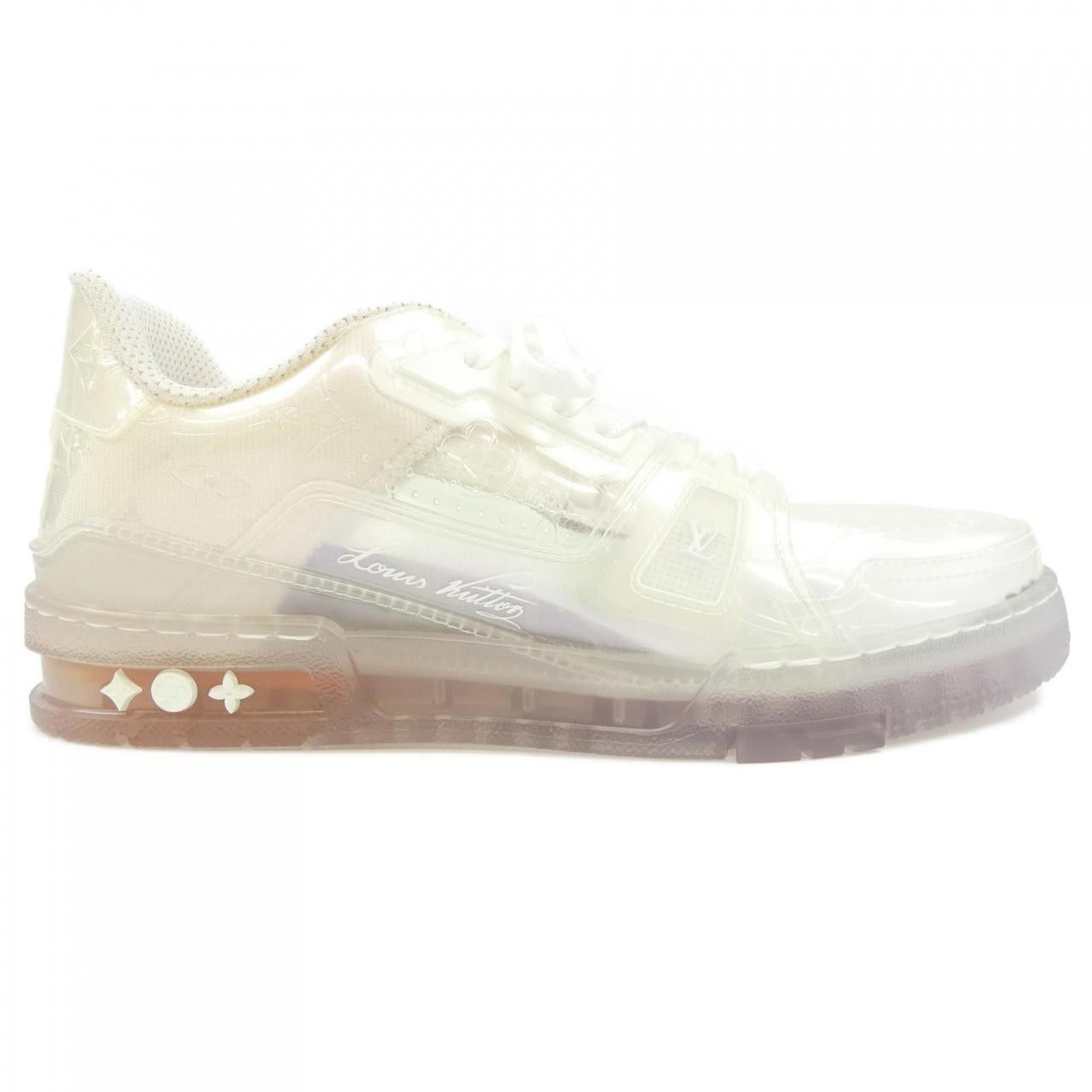 Louis Vuitton Louis Vuitton Louis Vuitton LV Trainer Line Sneakers Plastic Shoes DUTY FREE for USA Size ONE SIZE - 1 Thumbnail
