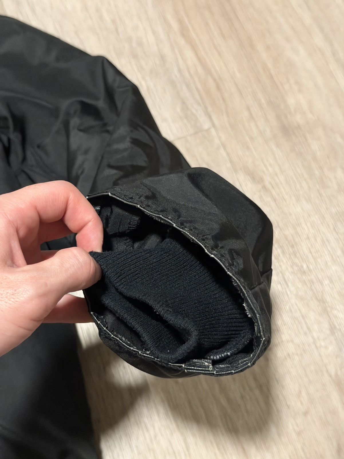 Vintage Vintage Black Nylon Military Jacket Size US L / EU 52-54 / 3 - 4 Thumbnail
