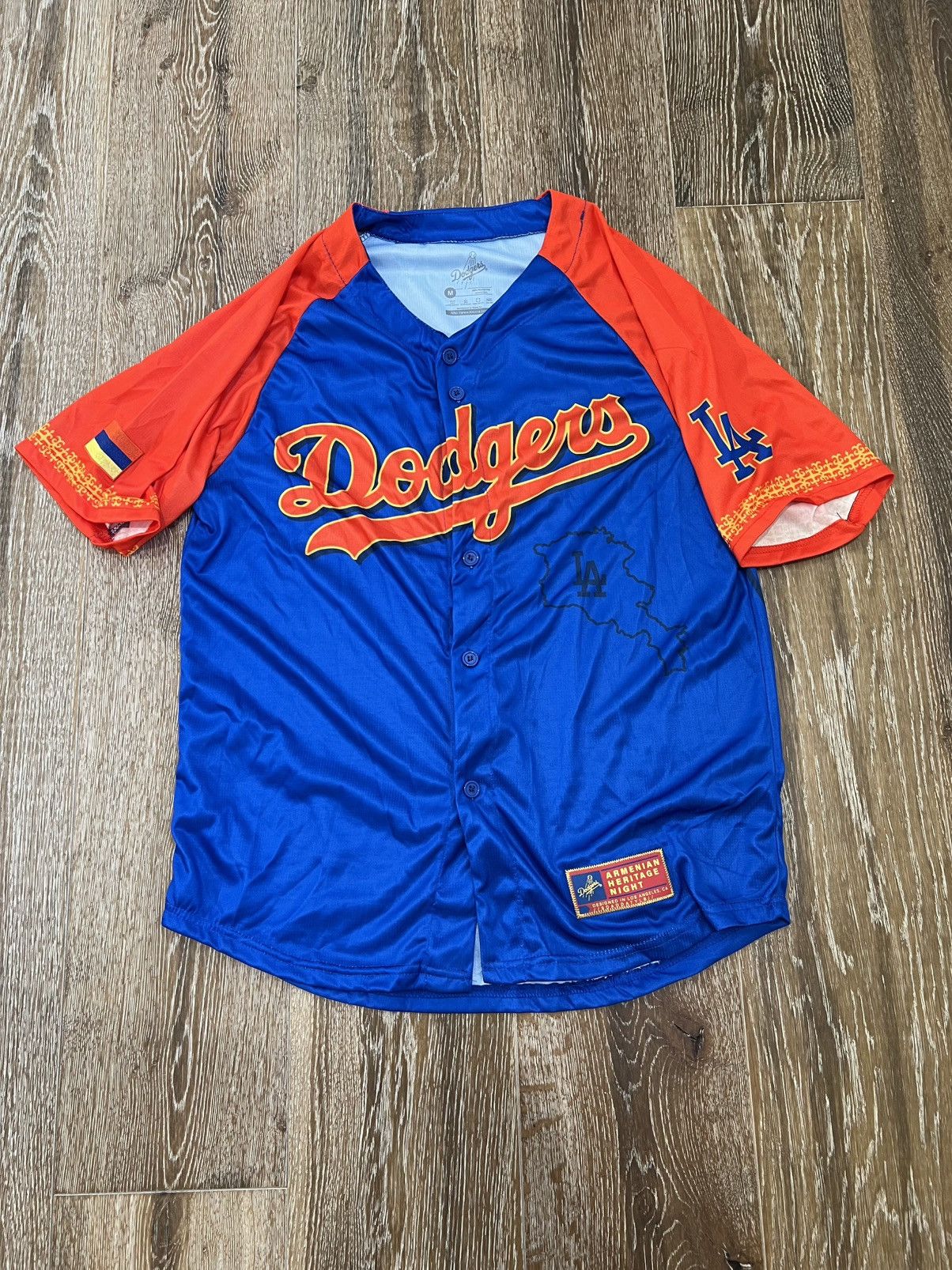 MLB Los Angeles Dodgers Armenian Heritage Night 2024 Jersey Size US M / EU 48-50 / 2 - 1 Thumbnail