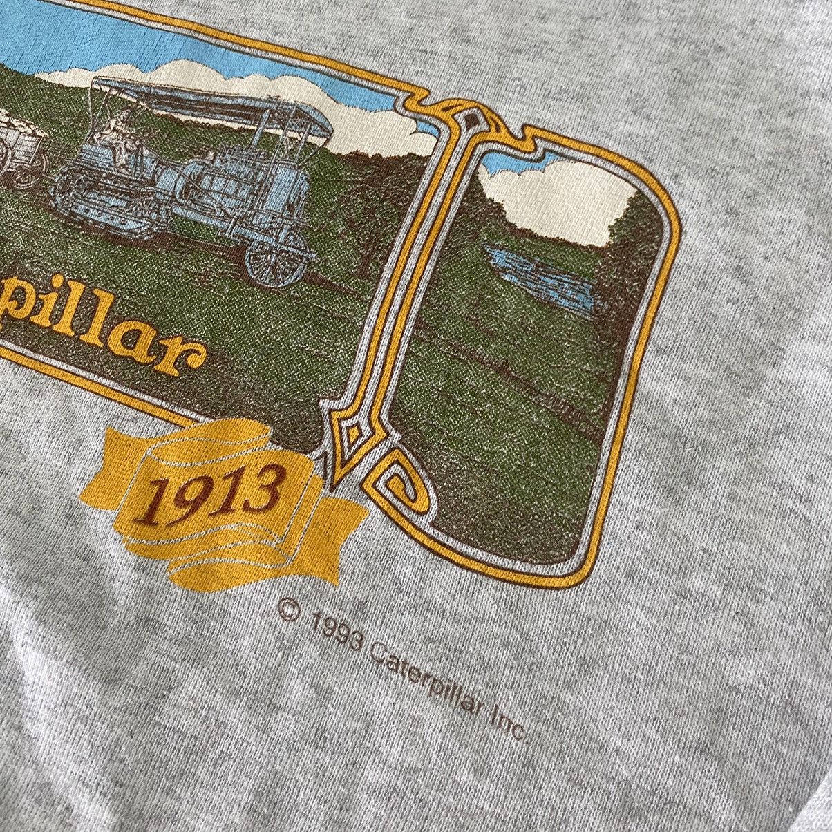 Caterpillar Thrashed Vintage 90s Caterpillar ERD GRUNGE SWEATSHIRT Size US L / EU 52-54 / 3 - 4 Thumbnail