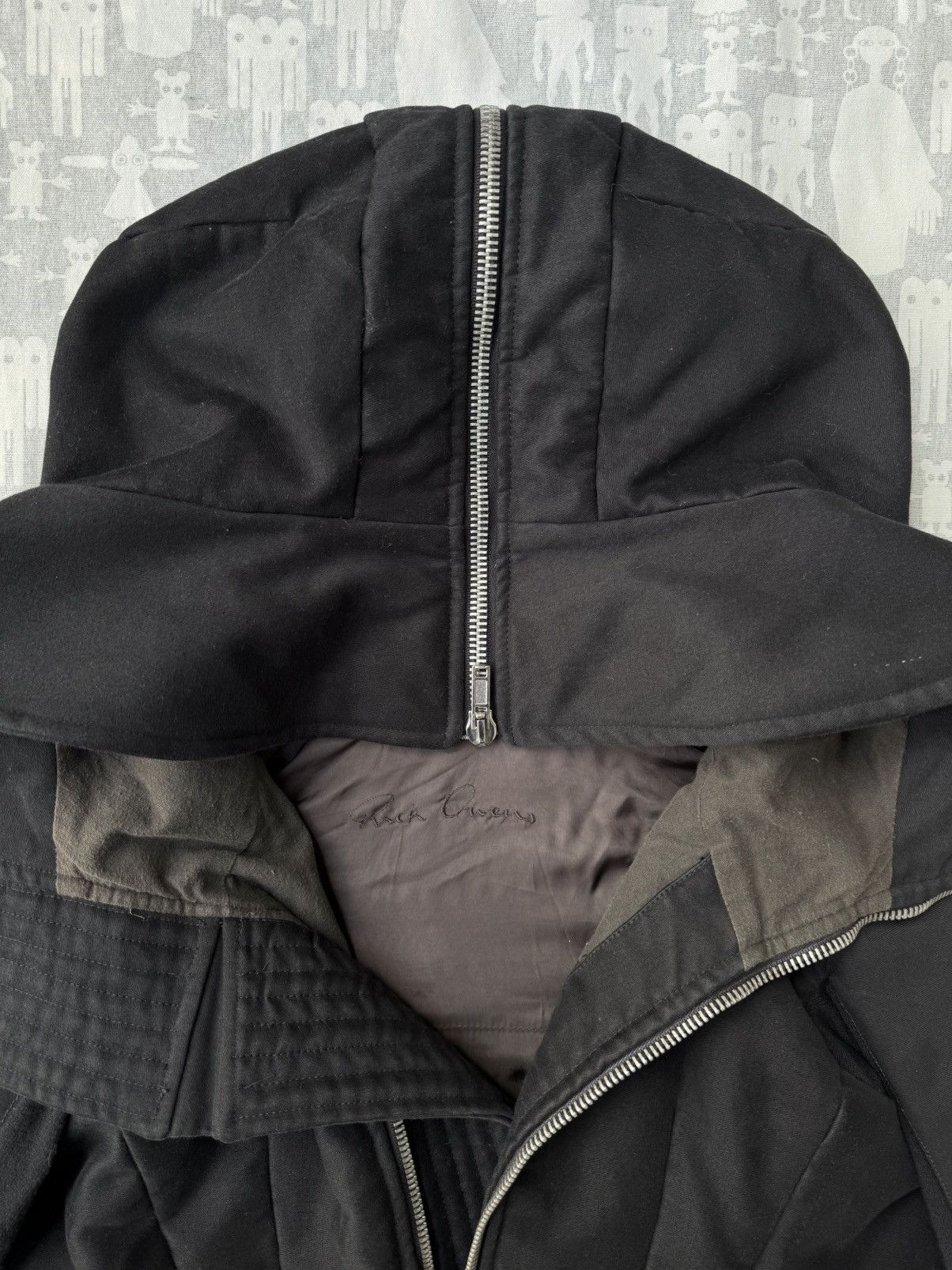 Rick Owens Rick Owens AW07 Exploder Hooded Jacket Size S / US 4 / IT 40 - 3 Thumbnail