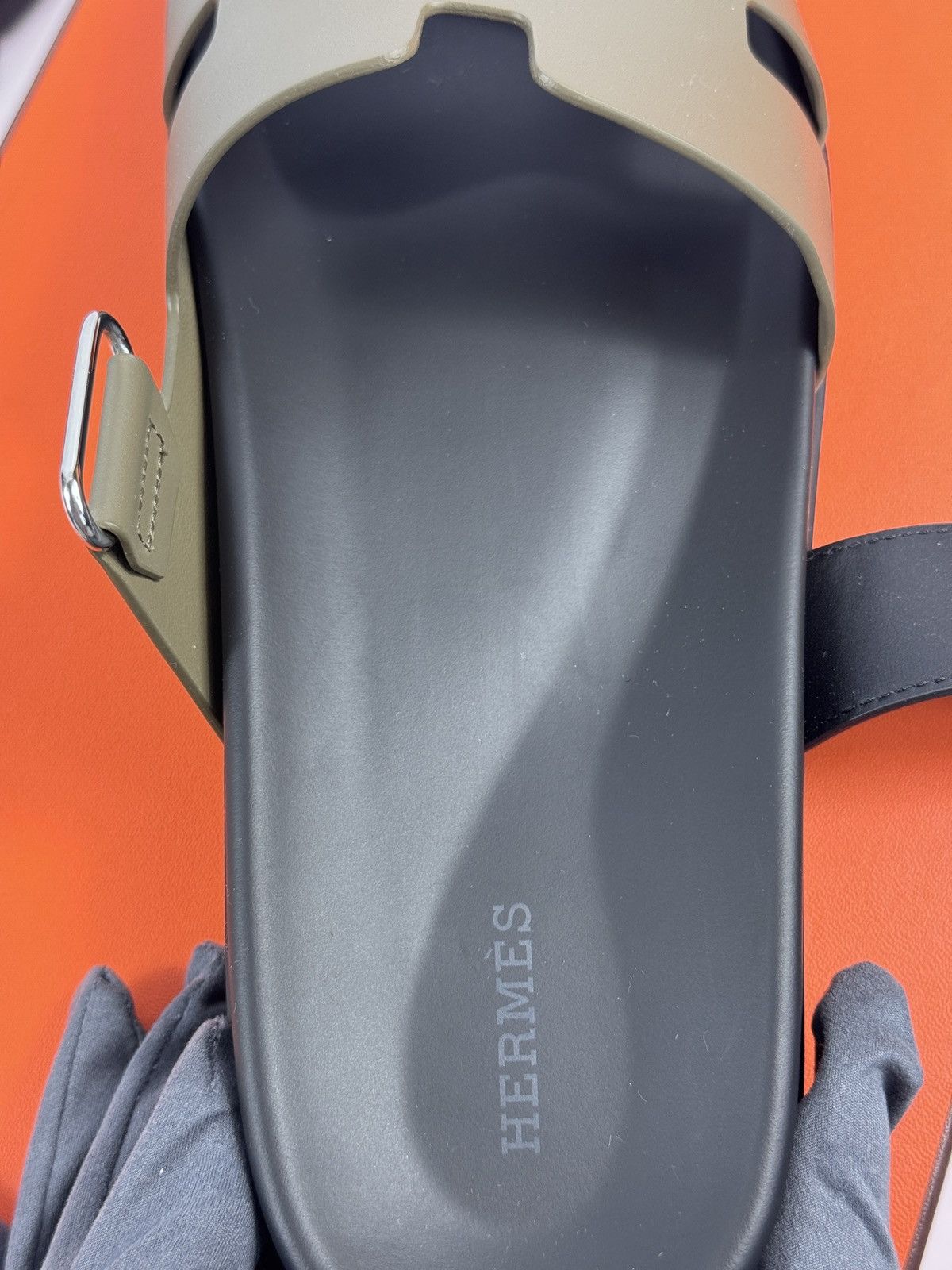 Hermes CHYPRE SANDALS FITS US10 / UK9 Size US 11.5 / EU 44-45 - 9 Thumbnail