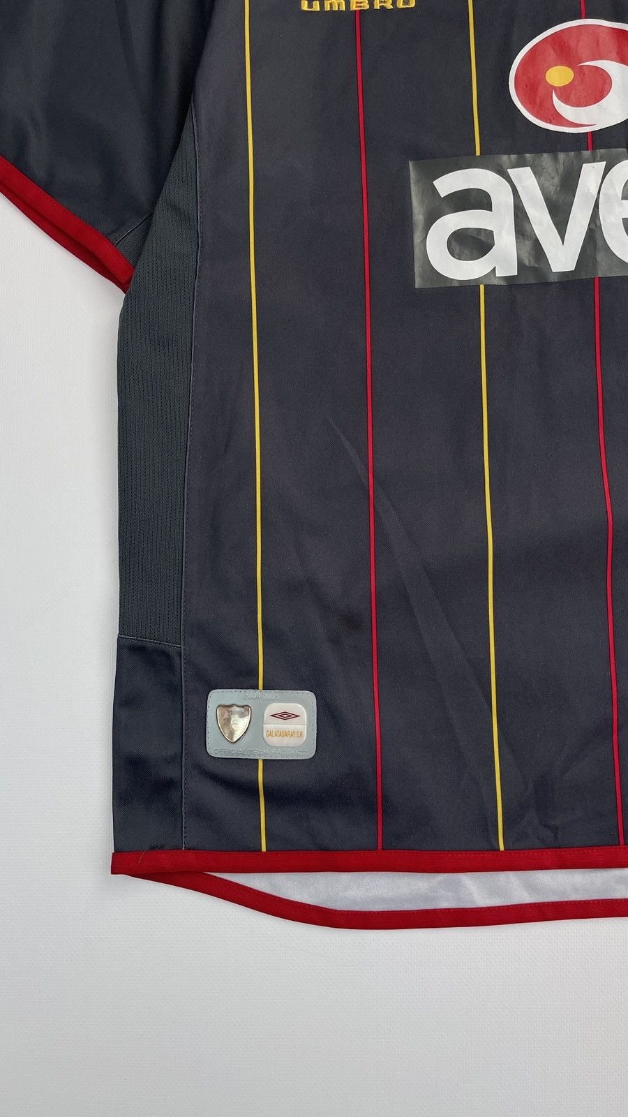 Adidas × Vintage Galatasaray Umbro 2004/2005 Polo Jersey Sanel 10 Player Size US M / EU 48-50 / 2 - 6 Thumbnail