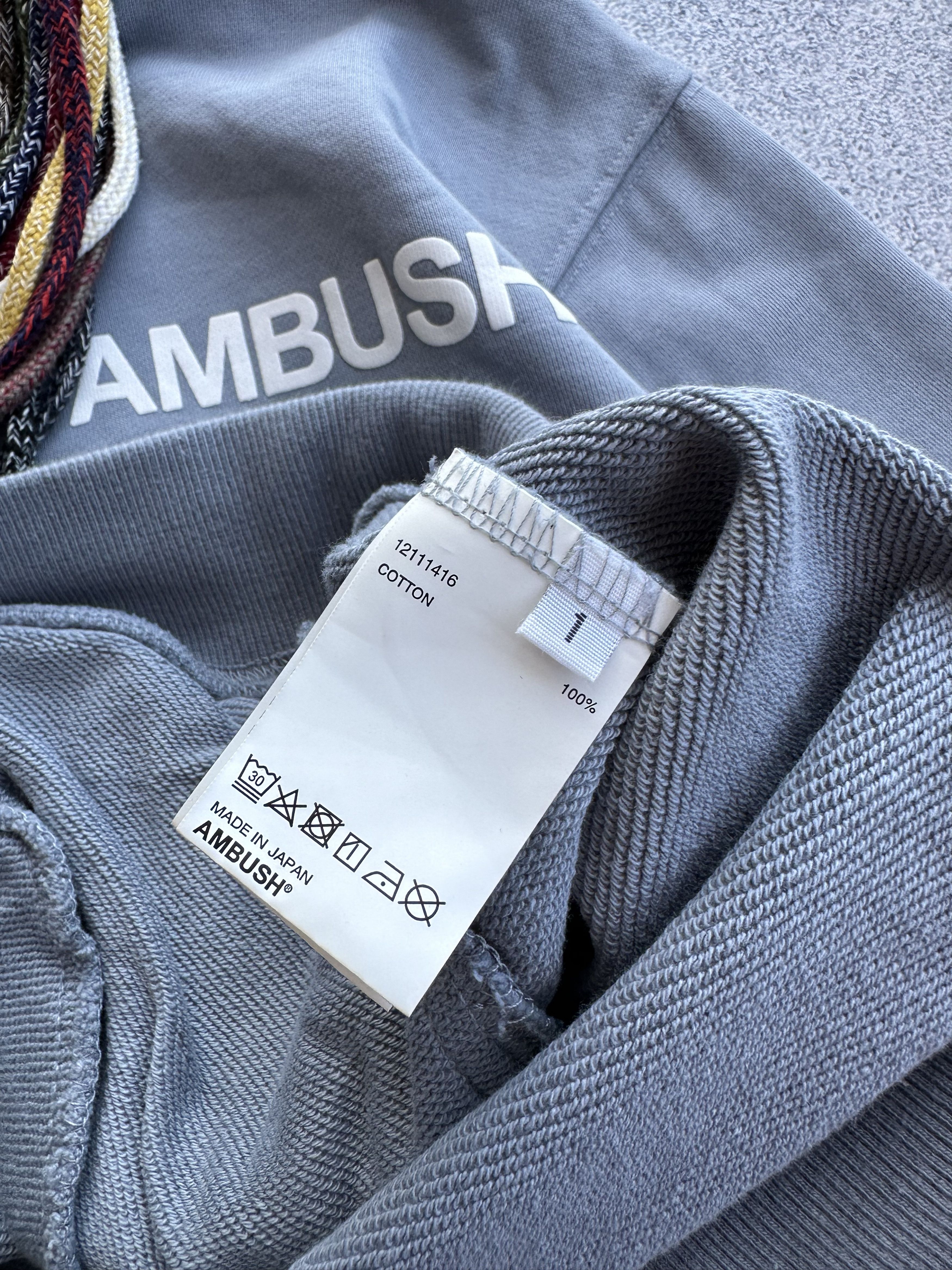 Ambush Design Vintage Ambush Multi Laces Japanese Hoodie Size US S / EU 44-46 / 1 - 5 Thumbnail