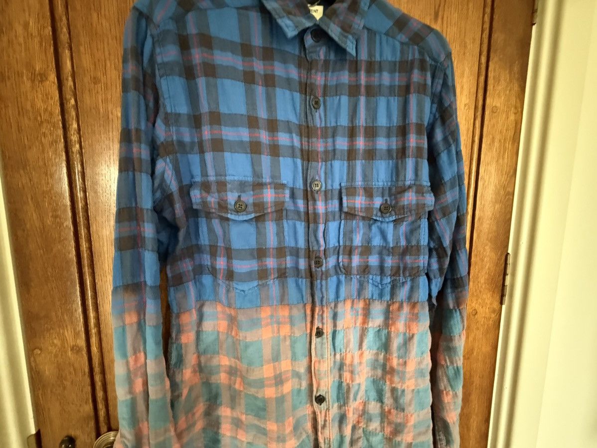 Hedi Slimane × Saint Laurent Paris SS16 Grail Saint Laurent Surf sound bleached flannel pink Size US L / EU 52-54 / 3 - 11 Thumbnail