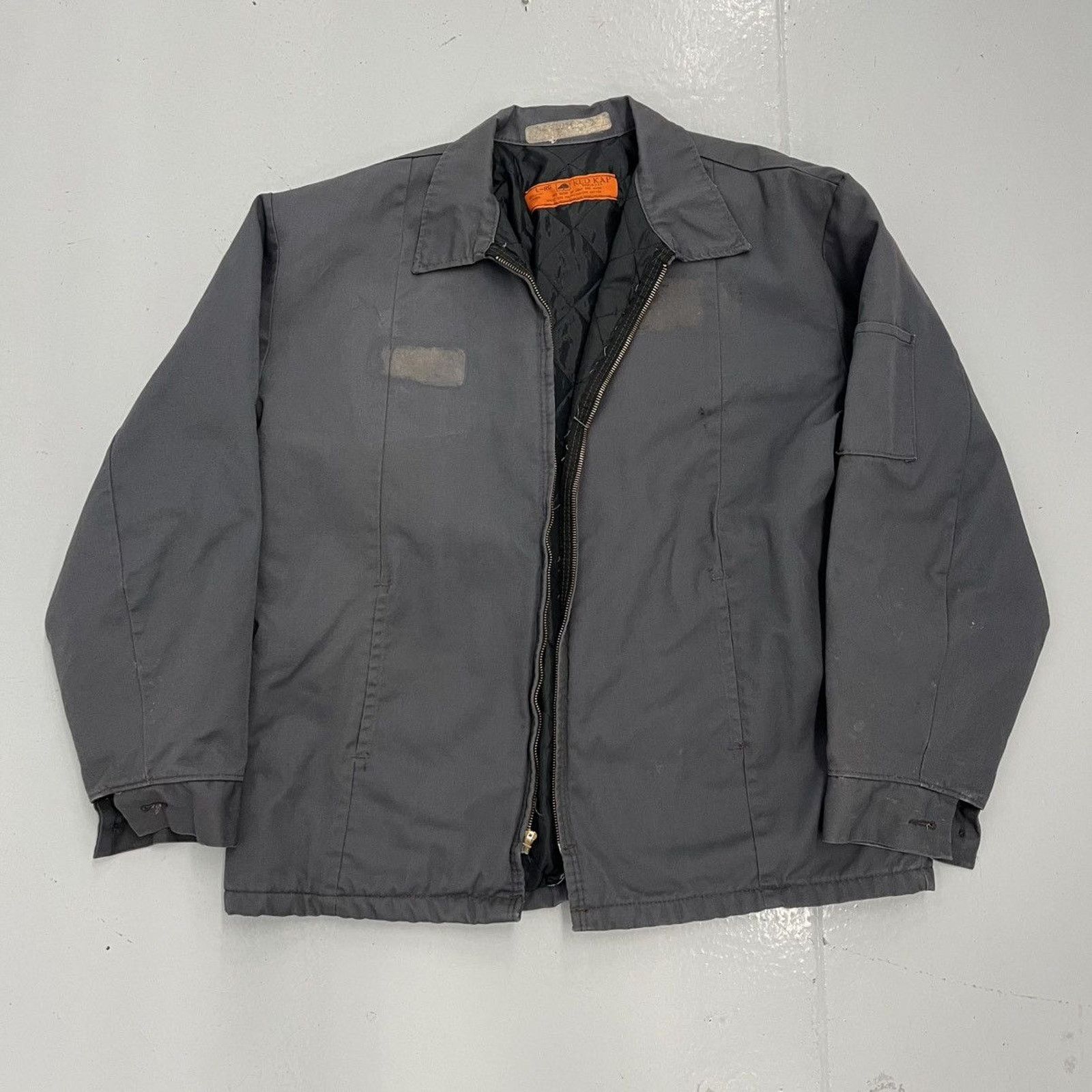 Other Vintage 70s Red Kap Grey Canvas Workwear Mechanics Jacket Size US L / EU 52-54 / 3 - 1 Thumbnail