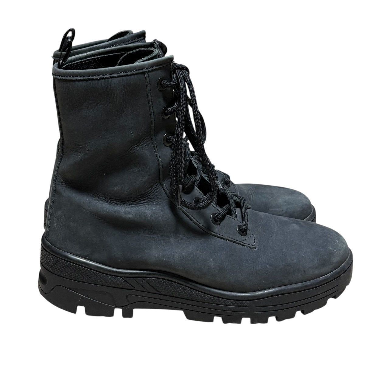 Kanye West YEEZY SEASON 5 NUBUCK COMBAT BOOTS GRAPHITE YZY SZN Size US 10.5 / EU 43-44 - 8 Thumbnail