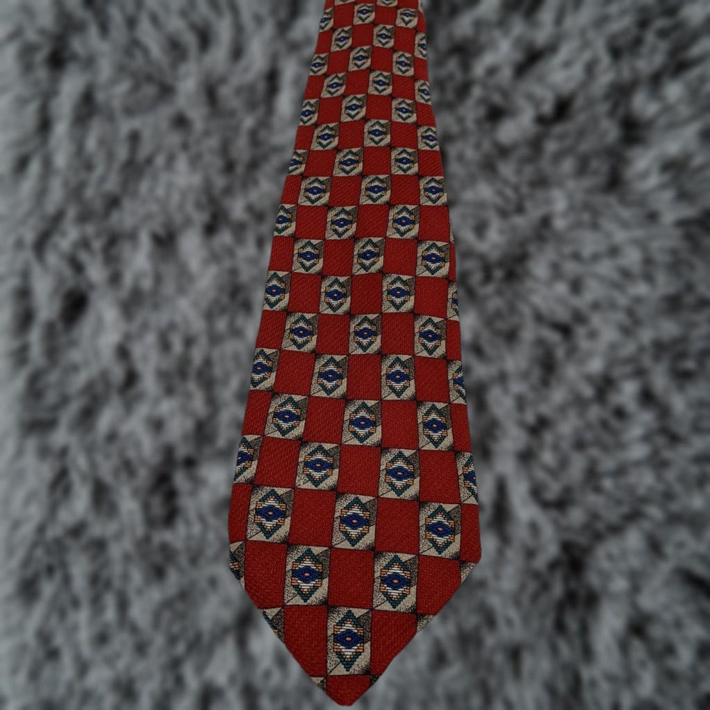Robert Talbott Robert Talbott Necktie Silk Tie Red Men Brand Silk Necktie Tie Robert Talbott - Pre-owned - USPS First Class Size ONE SIZE - 1 Thumbnail