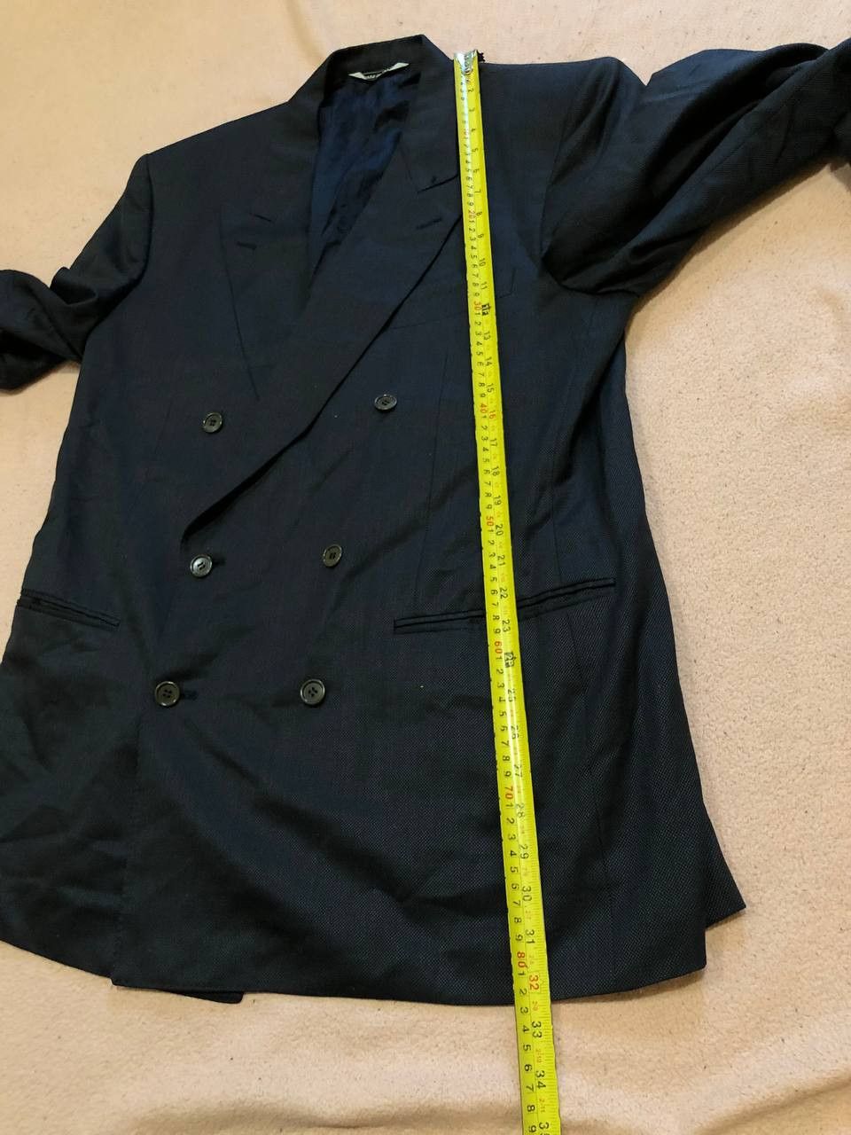Lanvin black Blazers LANVIN PARIS Y2K Vintage streetwear Size 44S - 9 Thumbnail