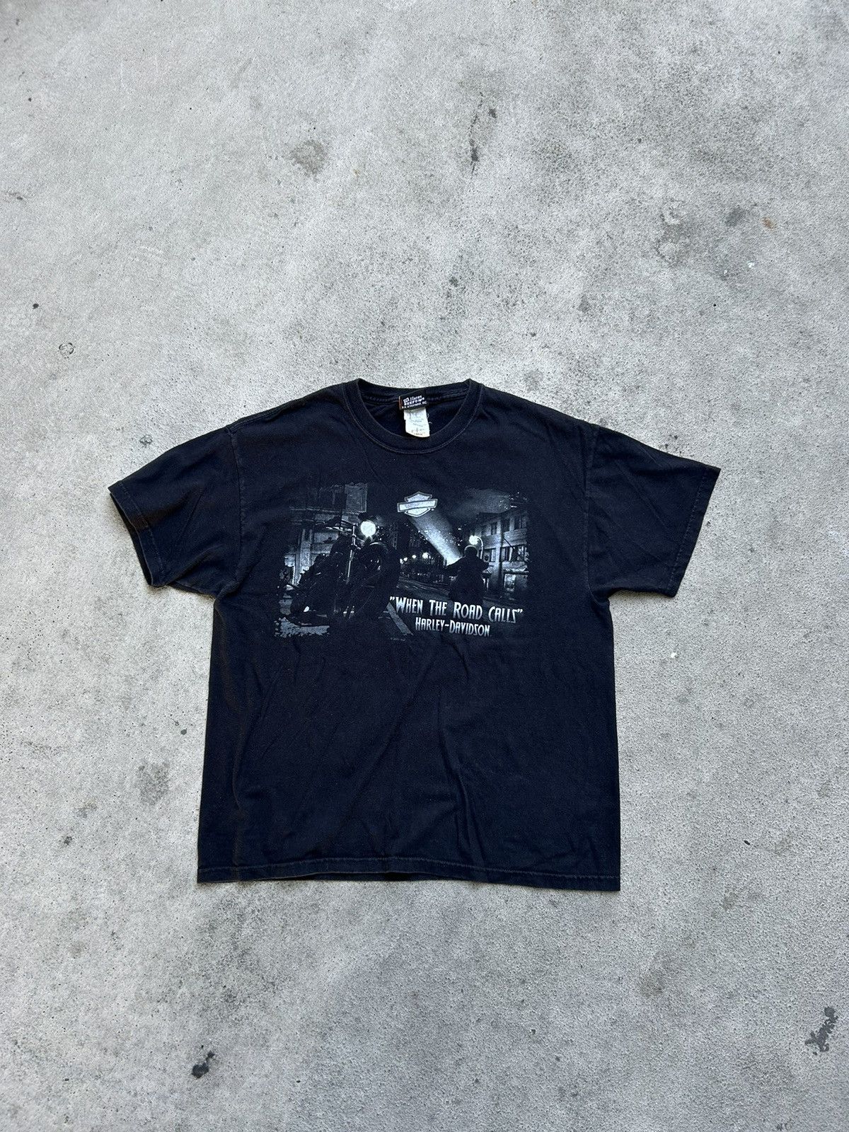 Harley Davidson × Vintage Vintage Harley Davidson Biker Tee Size US L / EU 52-54 / 3 - 1 Thumbnail