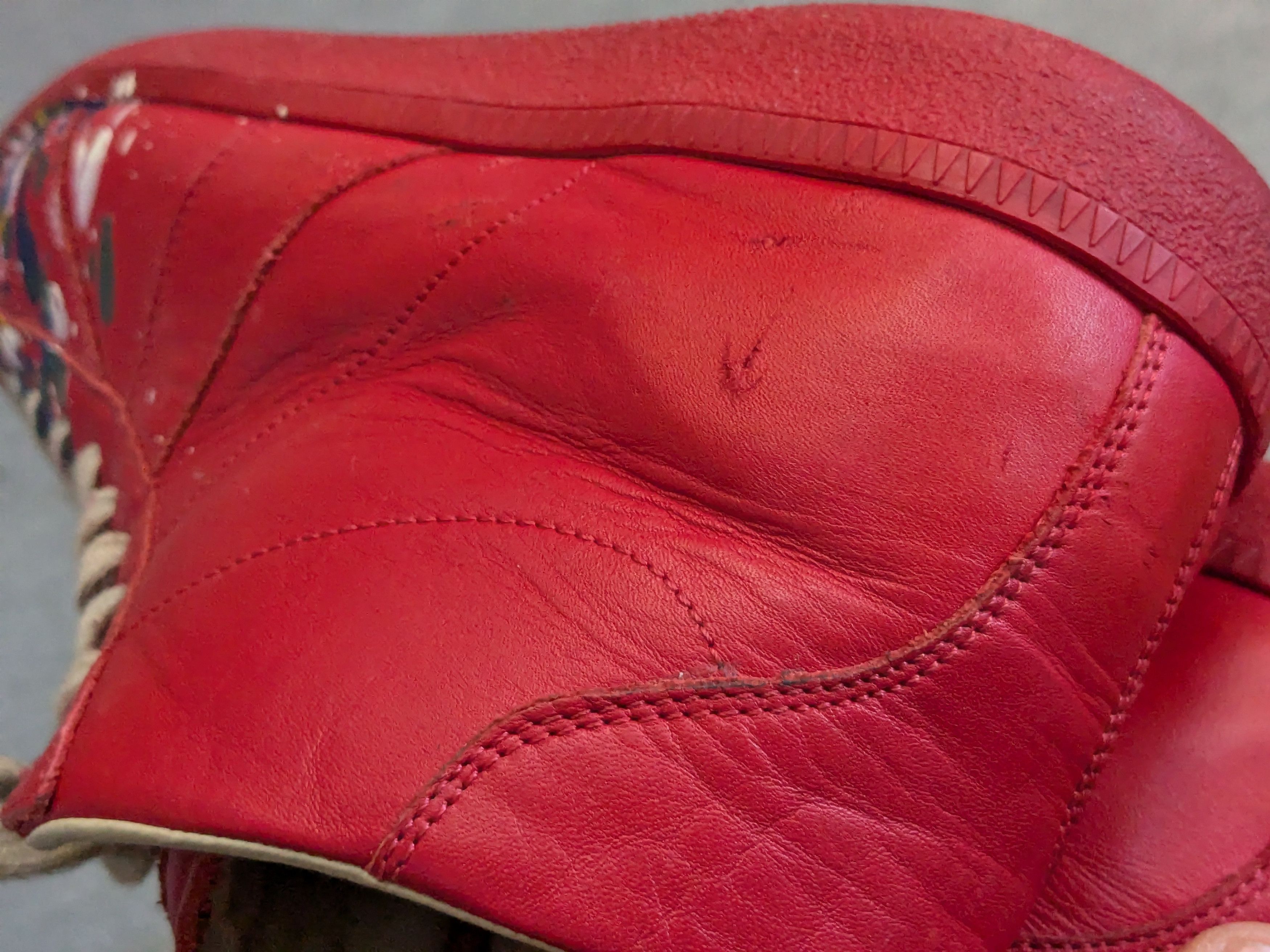 Maison Margiela Maison Margiela GAT Replica Red Paint Splatter 9 42 Leather Size US 9 / EU 42 - 20 Thumbnail