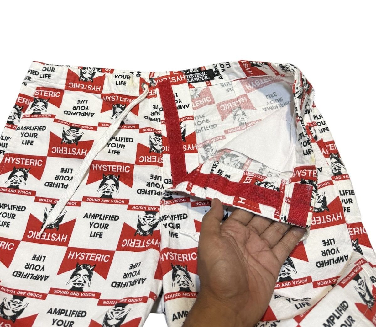 Hysteric Glamour Hysteric Glamour AOP Logo Shorts Size M Made in Japan Size US 32 / EU 48 - 7 Thumbnail