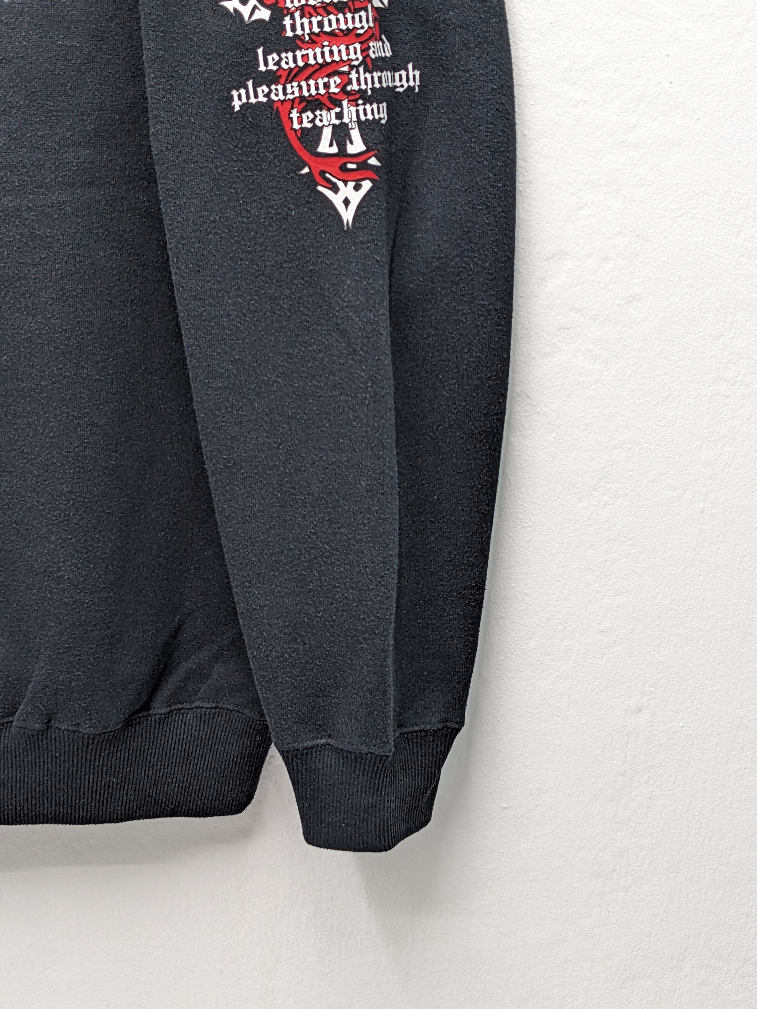Japanese Brand Vintage SWOOPLEX Gothic ELLMENTS II Tattoo Tribal Graphic Size US L / EU 52-54 / 3 - 4 Thumbnail