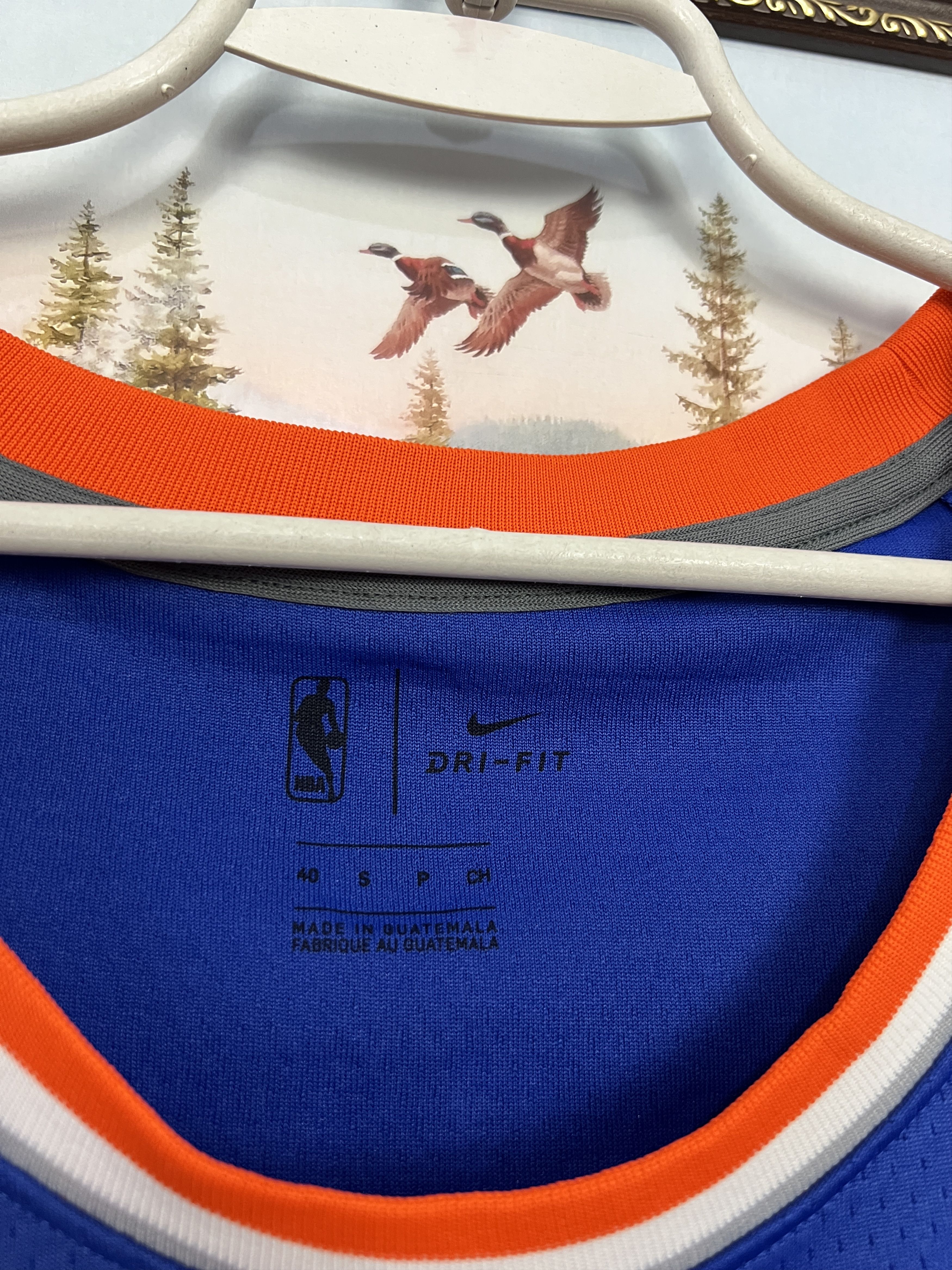 Nike New York Knicks NBA Jersey #6 Porzingis Shirt Trikot Rare Size US S / EU 44-46 / 1 - 5 Thumbnail