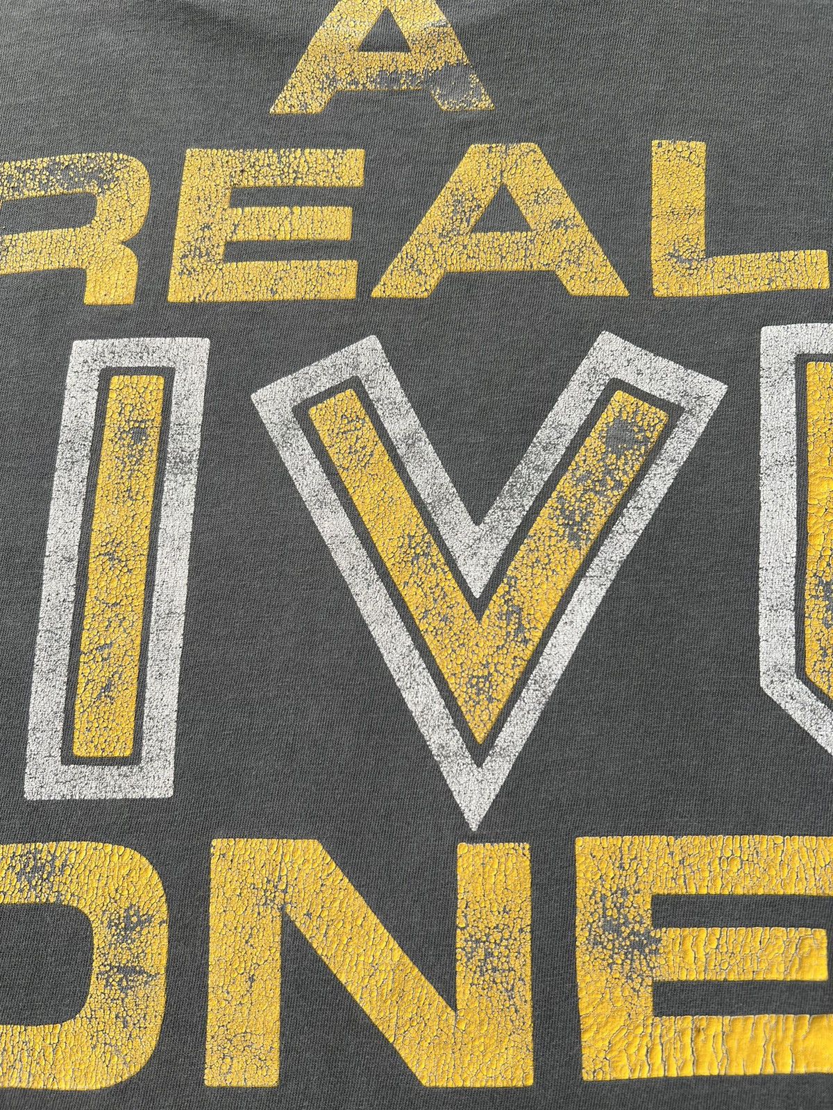 Band Tees Vintage 1993 Iron Maiden A Real Live One Faded Black T-shirt Size US XL / EU 56 / 4 - 16 Thumbnail