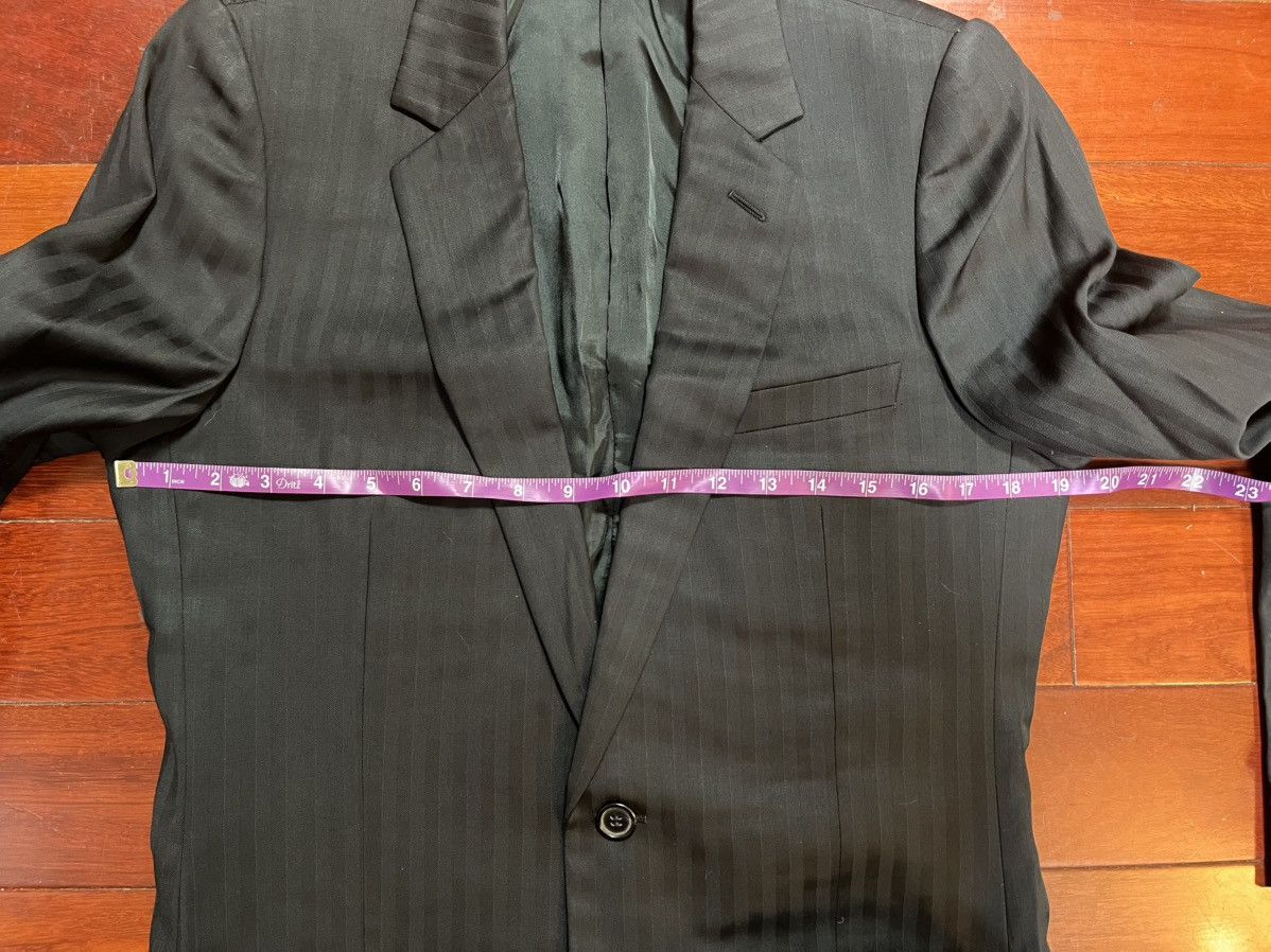 Hedi Slimane Hedi Slimane Dior Homme size 46 (US 36) Shadow Stripe Blazer Size 36R - 3 Thumbnail