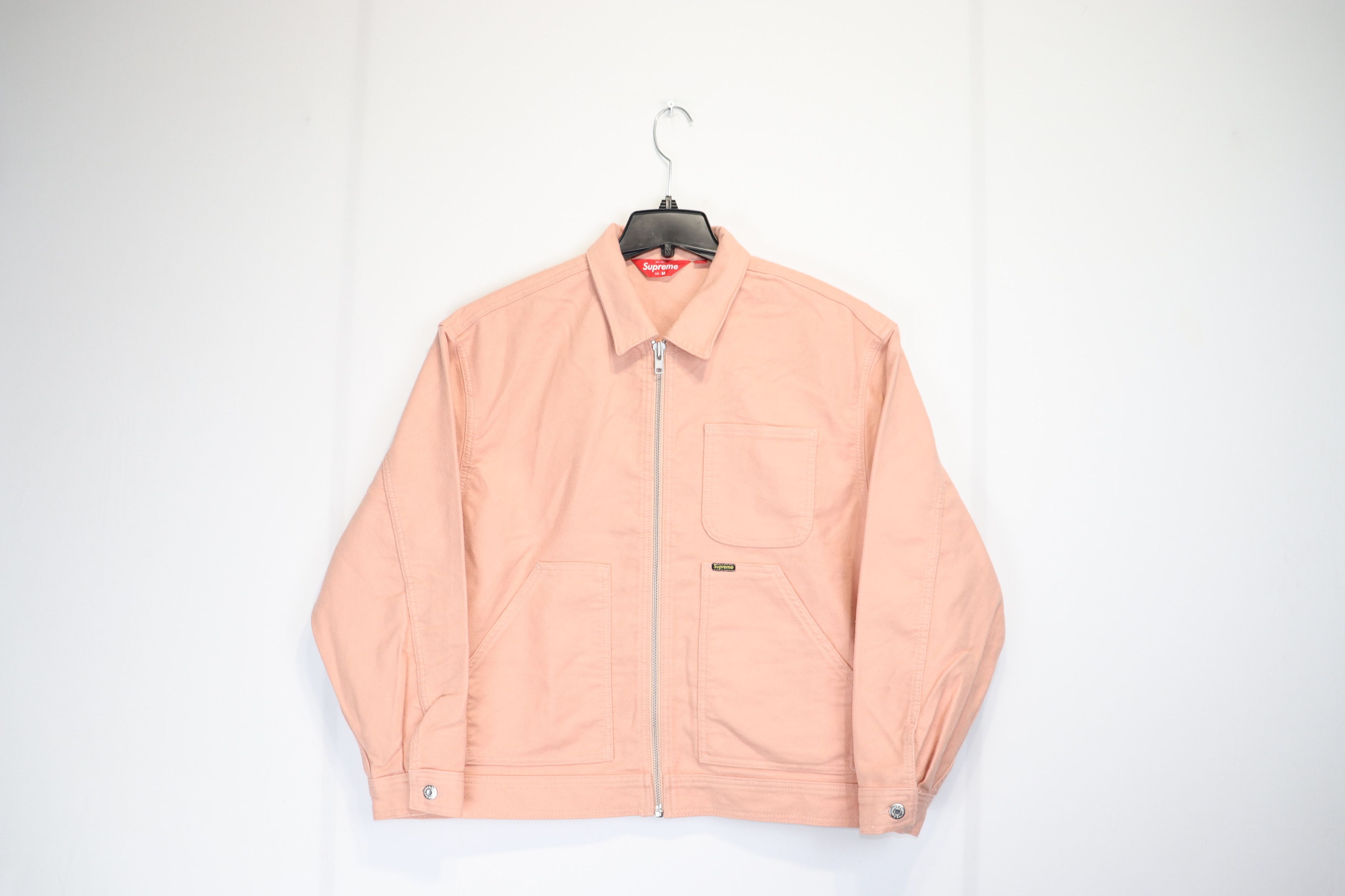 Supreme o1rshd1 Zipper Jacket in Salmon Size US XL / EU 56 / 4 - 1 Thumbnail