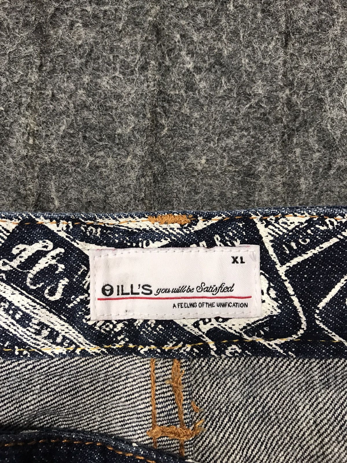 Japanese Brand ILL’s Just Infamous Indigo Denim Straight Cut Fits Size 36 Size US 36 / EU 52 - 9 Thumbnail