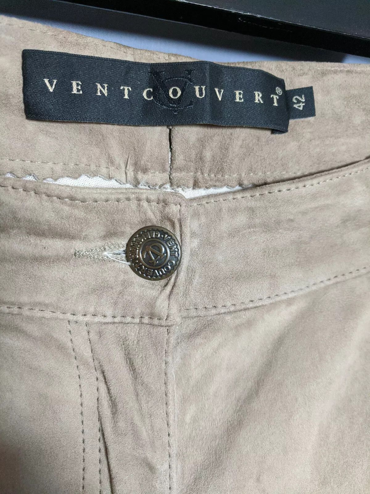 Designer VENTCOUVERT Agnes Leather Pants Ladies Trousers 42 Size 30" / US 8 / IT 44 - 8 Thumbnail