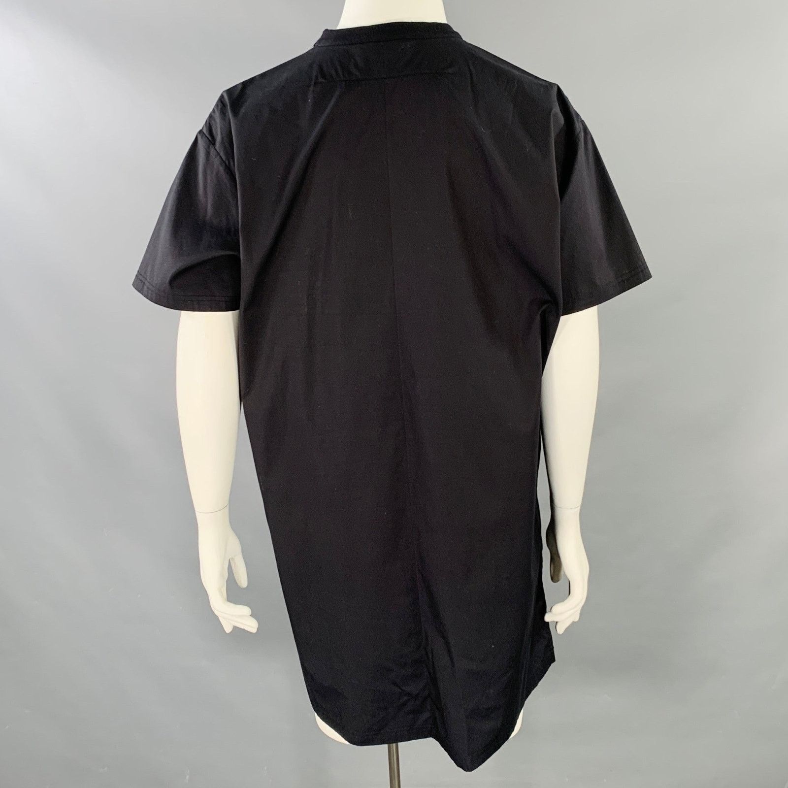 Givenchy GIVENCHY Size L Black Cotton Crew Neck T-Shirt Size L / US 10 / IT 46 - 3 Thumbnail