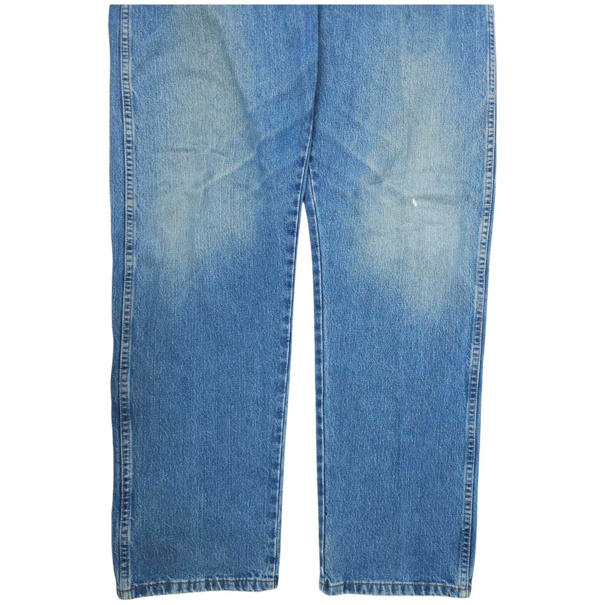 Wrangler Wrangler PBR Relaxed Fit Jeans Mens 40x34 Original Western Size US 40 / EU 56 - 9 Thumbnail