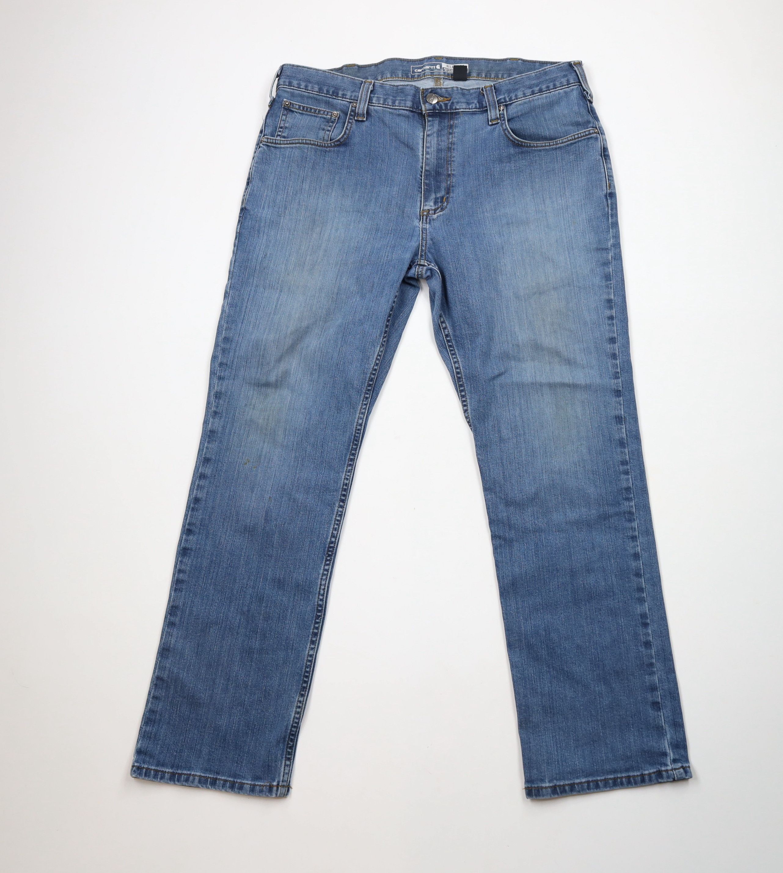 Carhartt × Vintage Vintage Carhartt Relaxed Fit Stretch Denim Jeans Blue Size US 36 / EU 52 - 1 Thumbnail