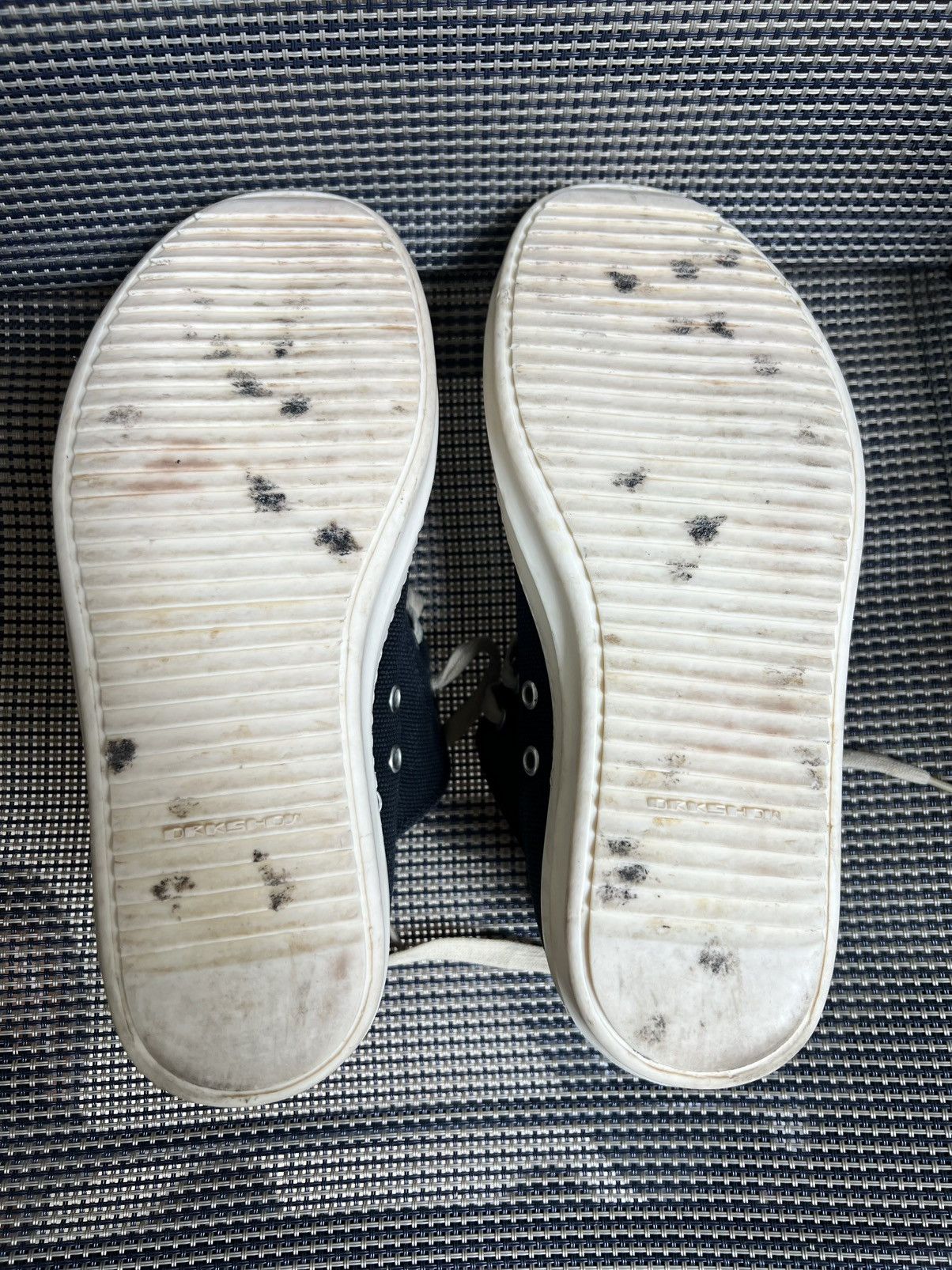 Rick Owens Drkshdw Rick Owens DRKSHDW Ramones Size US 7 / EU 40 - 14 Thumbnail