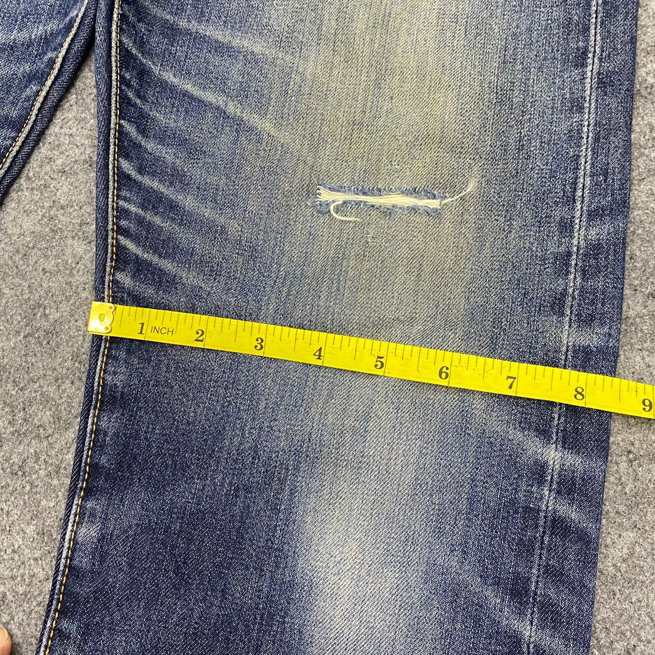 Gap 💥Best Offer💥Vintage Gap Selvegde Redline Distressed Denim Size US 34 / EU 50 - 11 Thumbnail