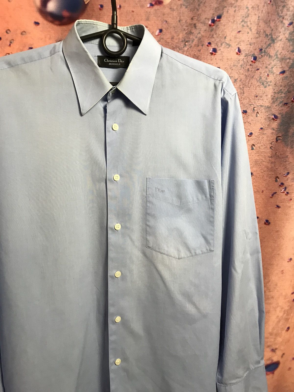 Vintage Christian Dior streetwear vintage luxury shirt Size US L / EU 52-54 / 3 - 1 Thumbnail