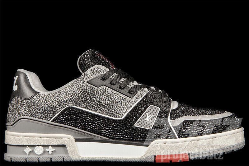 Louis Vuitton LOUIS VUITTON LV TRAINER SNEAKER CRYSTAL VIRGIL ABLOH Size US 9.5 / EU 42-43 - 7 Thumbnail